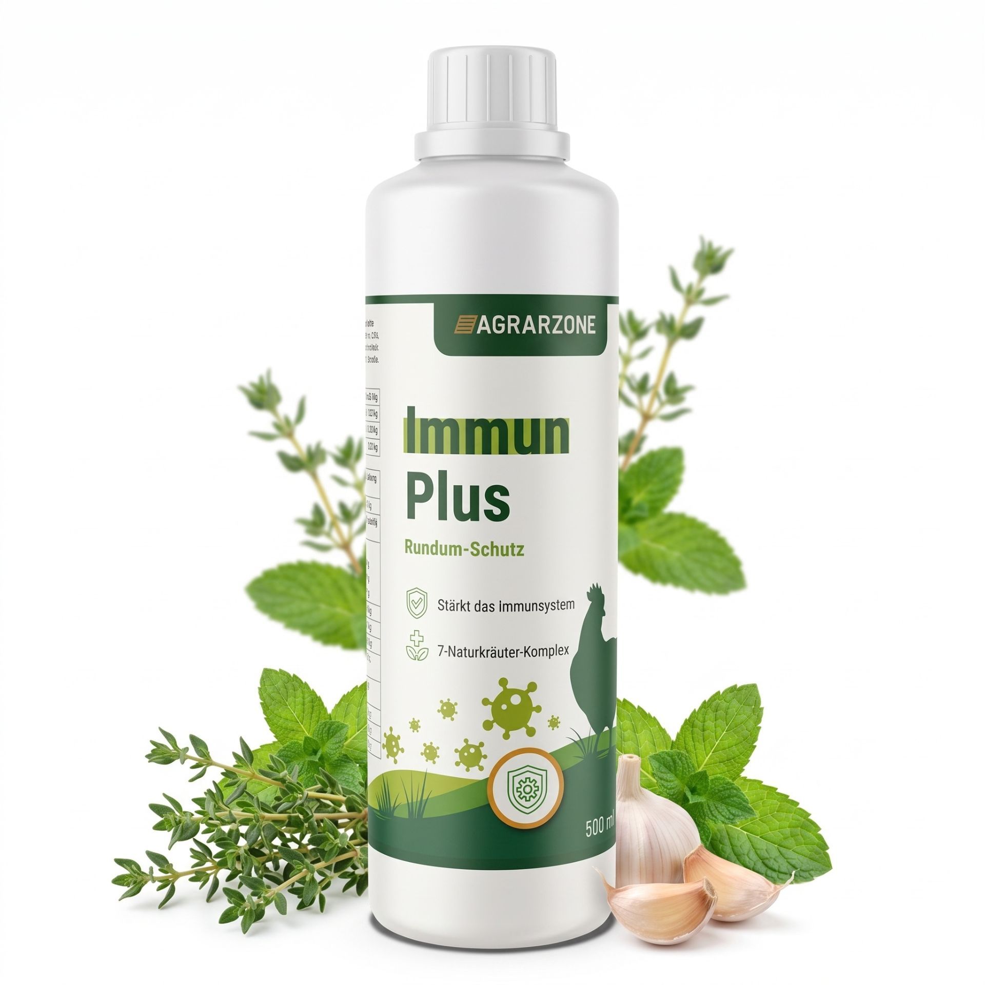 Agrarzone ImmunPlus Herbal Concentrate for Chickens with Vitamin C, 500 ml