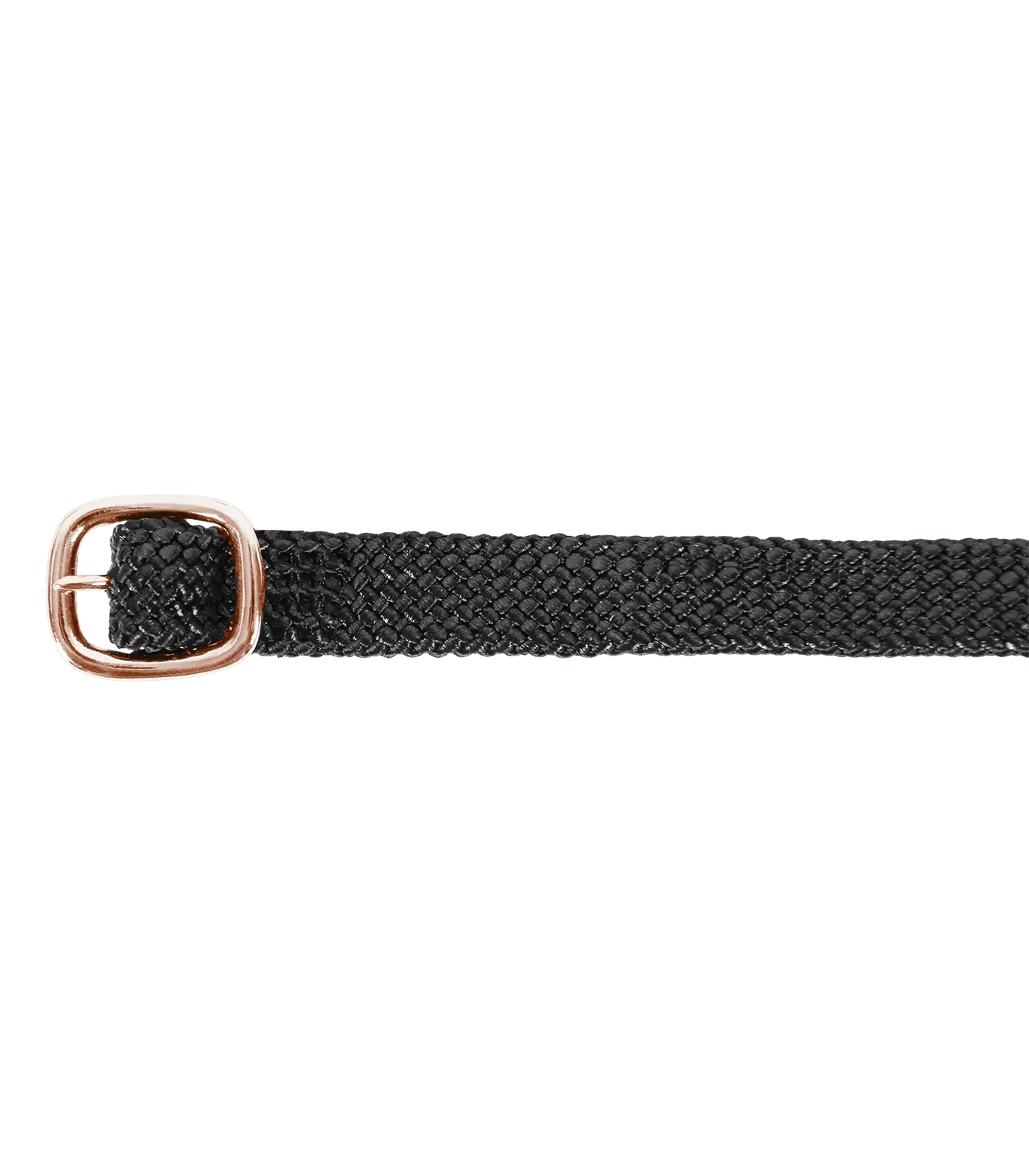 Waldhausen Sporenriemen Premium, Nylon, schwarz/rose gold