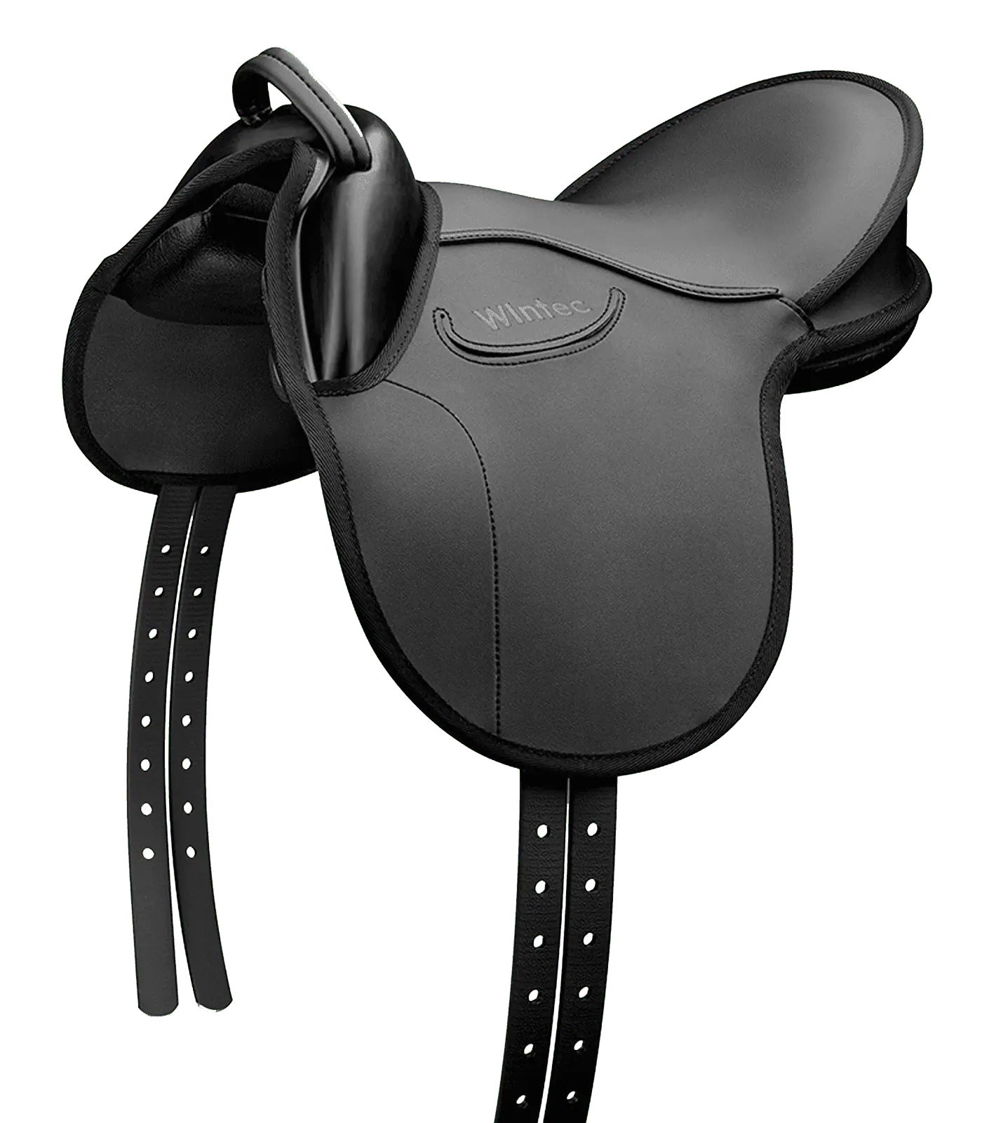 Wintec Kids Pad Saddle Pad, flexible foam pad for ponies, black
