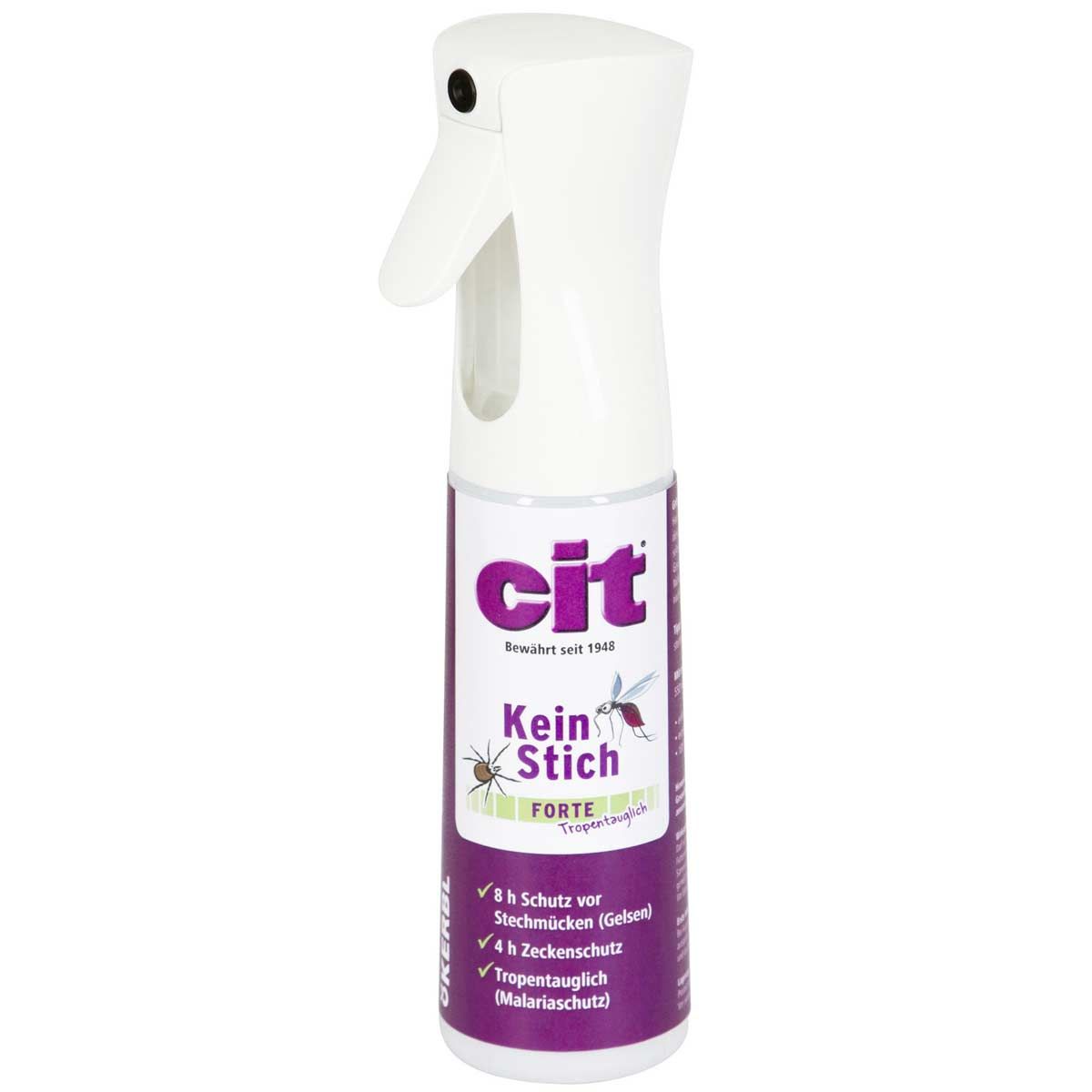 Cit KeinStich forte Insektsmedel Spray 300 ml, verkar upp till 8 timmar
