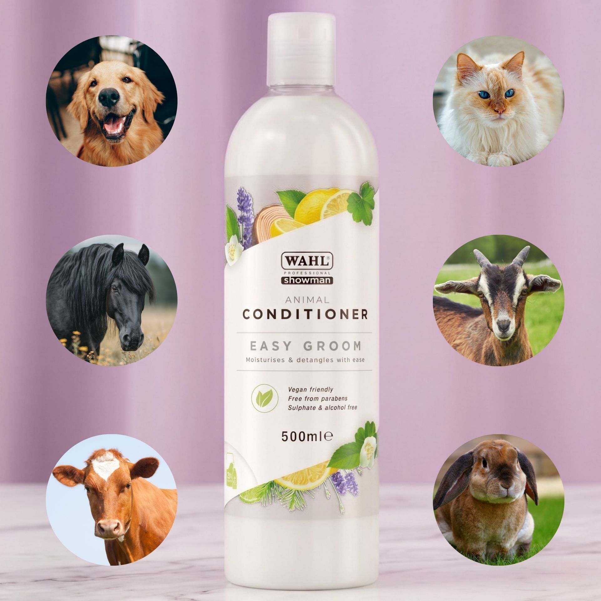 pet conditioner, dog conditioner, cat conditioner, horse conditioner, 500ml