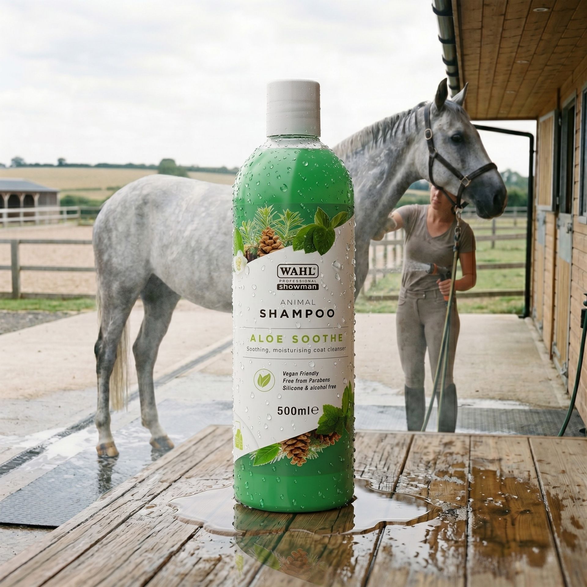 shampoo, animal shampoo, aloe, moisturising, 500ml