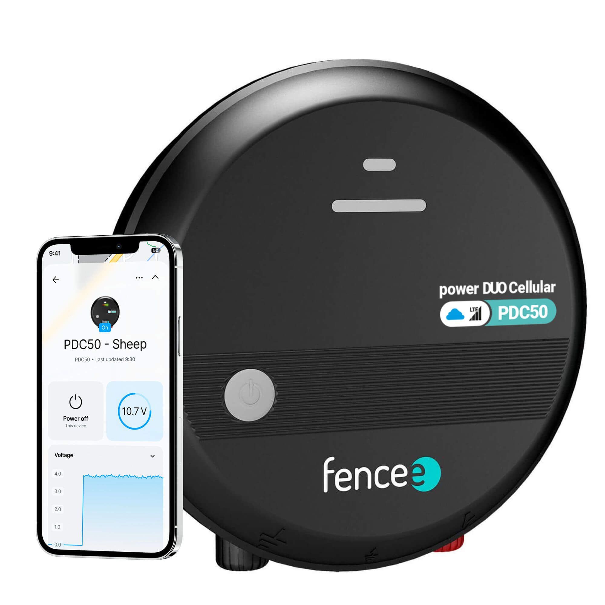 fencee power PDC050 LTE-Weidezaungerät, 5 Joule