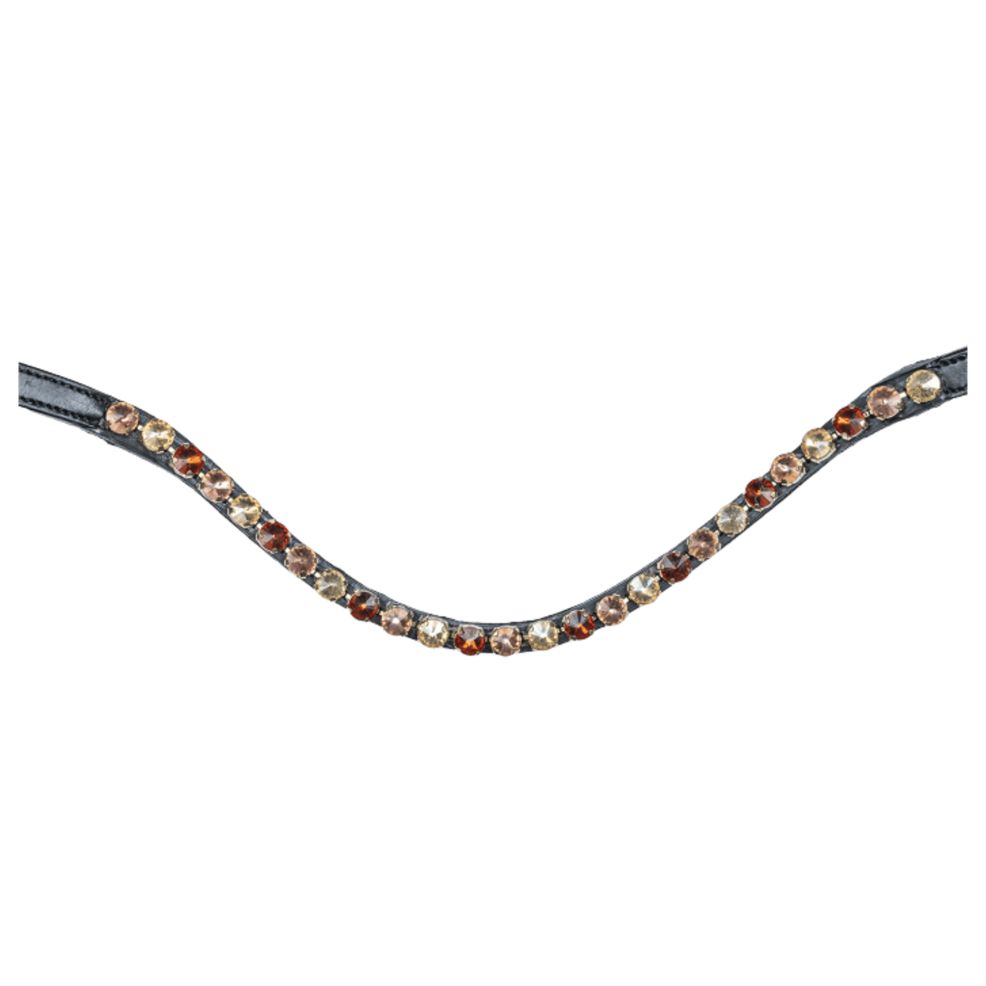 Waldhausen Bridon X-Line Goldheart, muserolle suédoise, Poney, détail