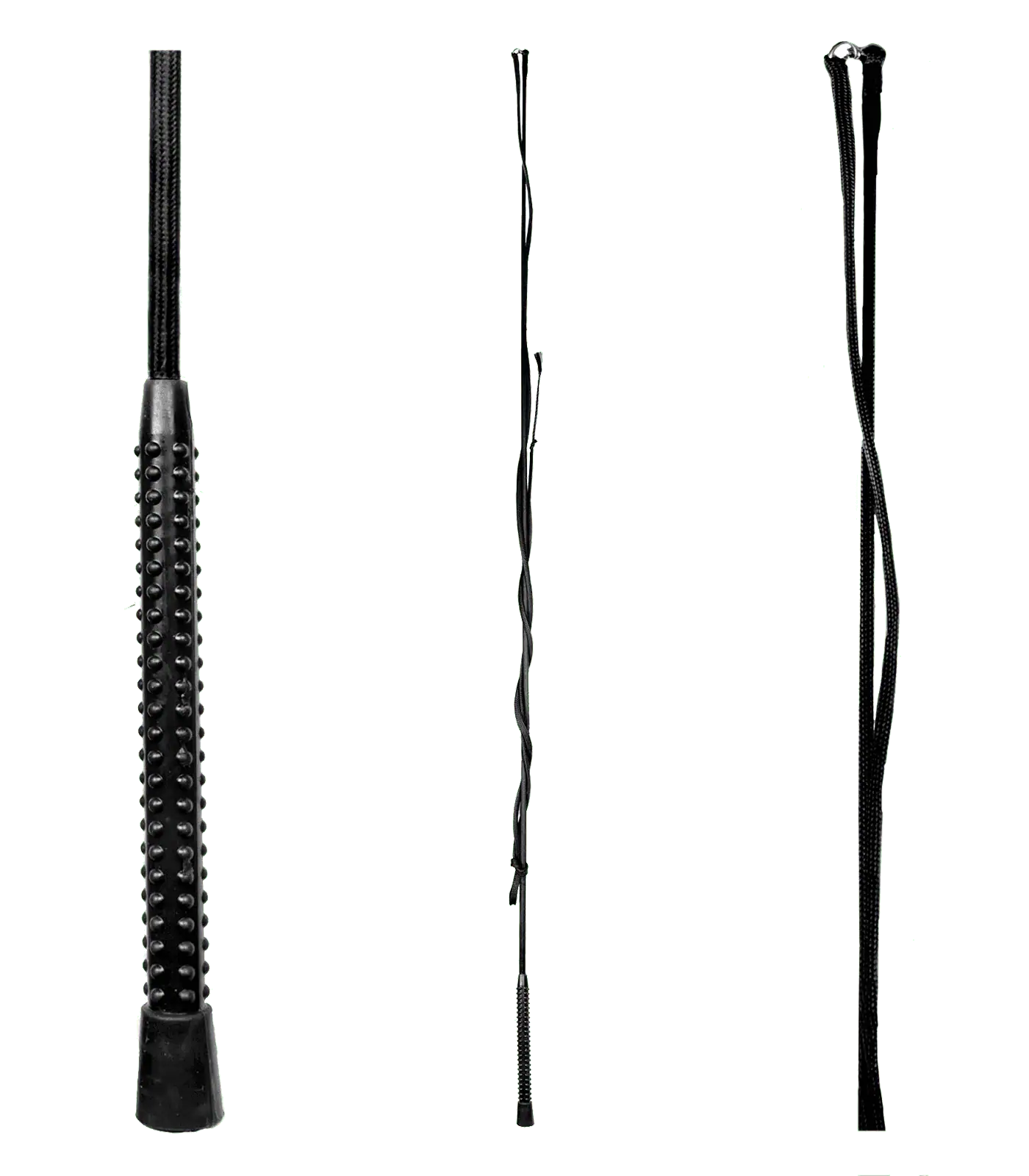 Chambrière Waldhausen d'une pièce, manche plastique, mèche 250 cm