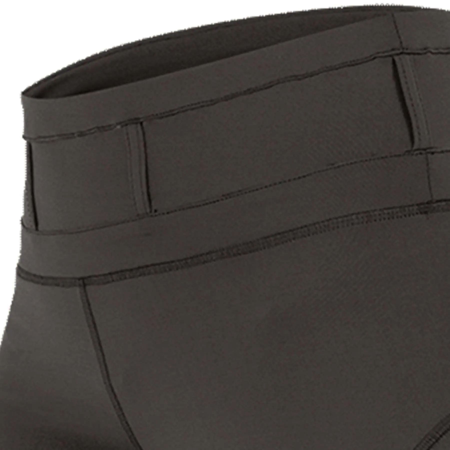 Legging d'équitation taille haute Hanna ELT, fond intégral silicone, boue 34