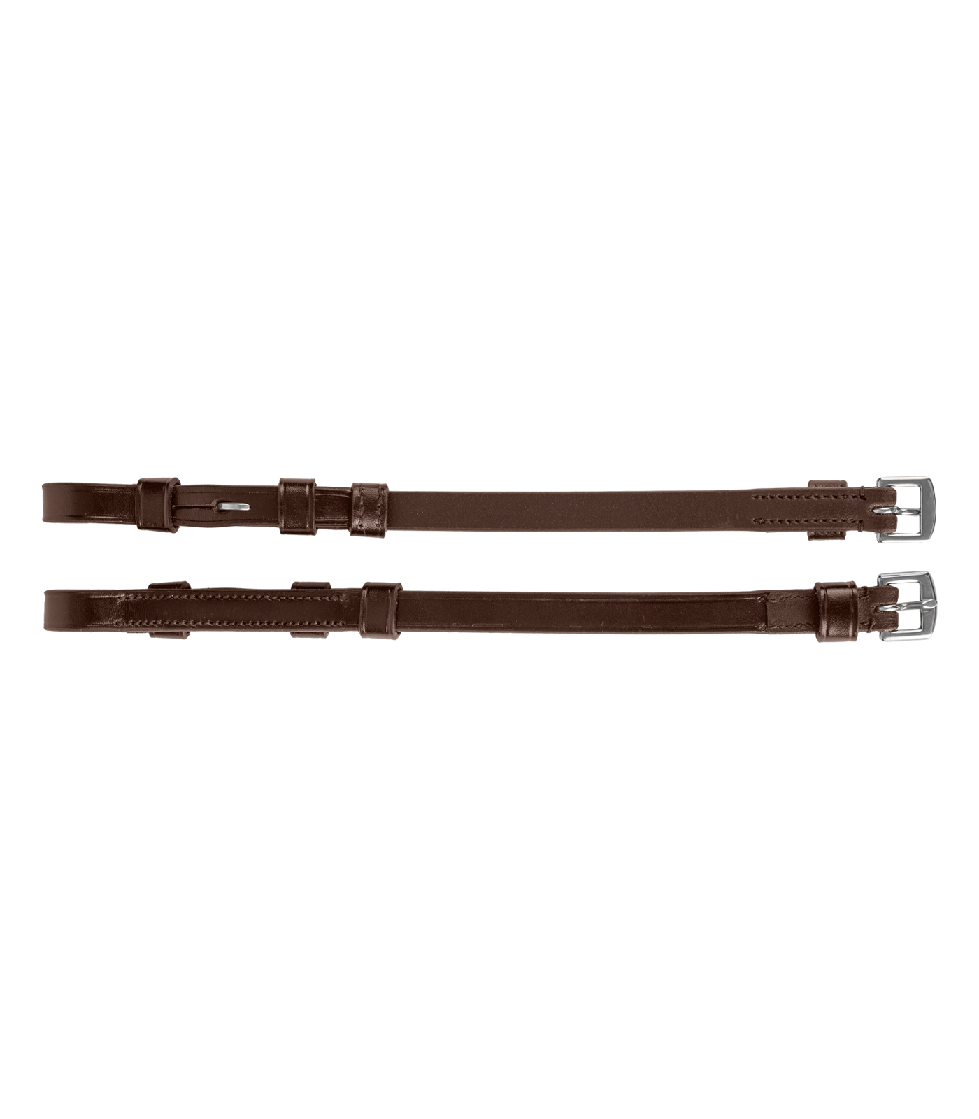 Waldhausen S-Line Backenstücke mit Haken, Paar – Ersatzteil für Trensen, braun