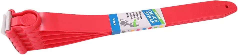 Kerbl Sangle de marquage Quick Strap Shoof, réglable, 5 pièces, rouge