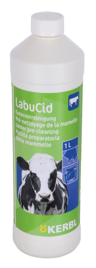 Kerbl LabuCid Nettoyant pour pis et trayons, concentré, 1 L