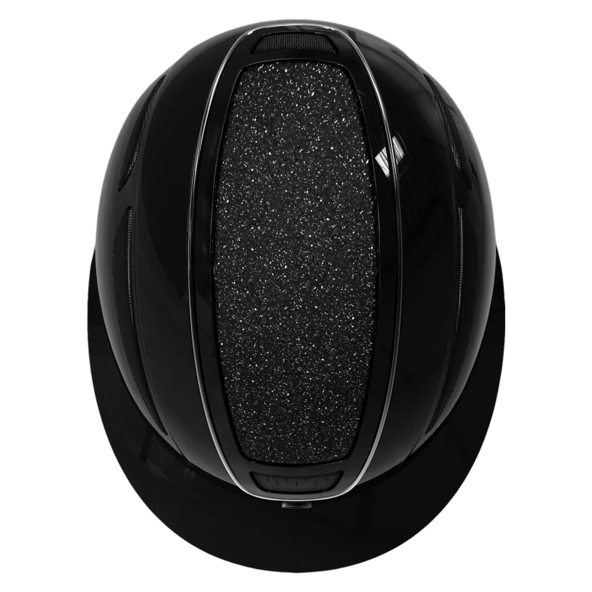 Covalliero Ridhjälm Elite Polo med polovisir, discsystem och ventilation, vy ovanifrån