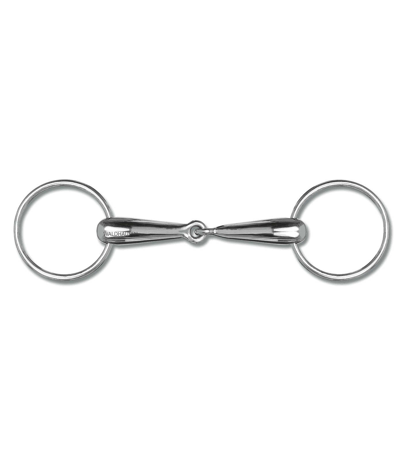 Waldhausen Wassertrense Economic, hohl, einfach gebrochen, 14,5 cm / 18 mm