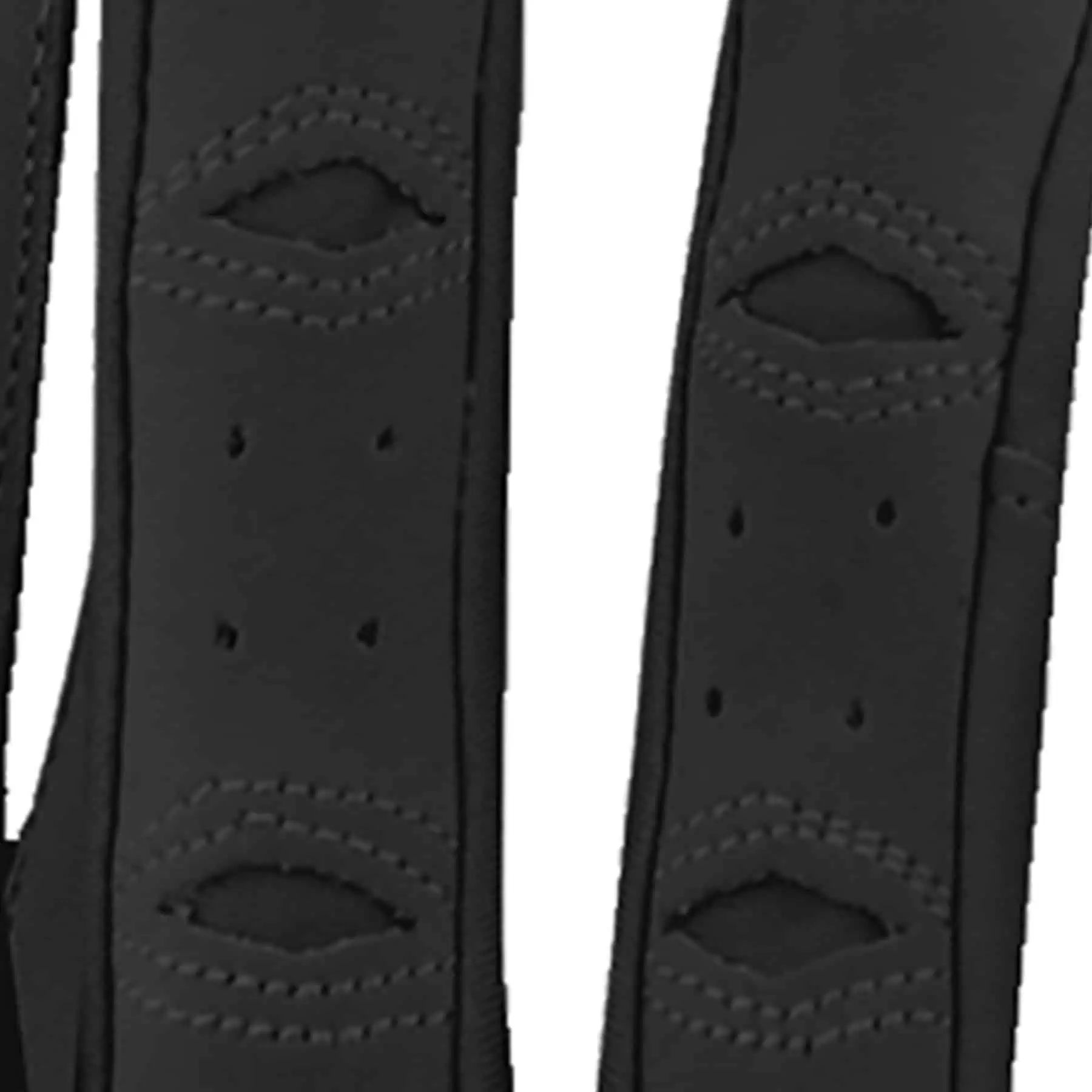 Gant d'équitation ELT Le Polyvalent, aspect daim, fermeture scratch, noir, S