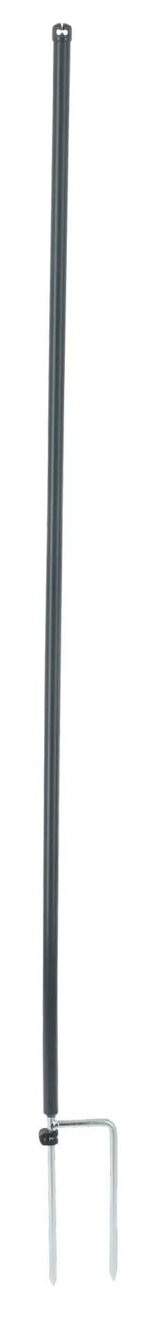 Kerbl Replacement Post Double Prong 122 cm, Grey, Durable Plastic