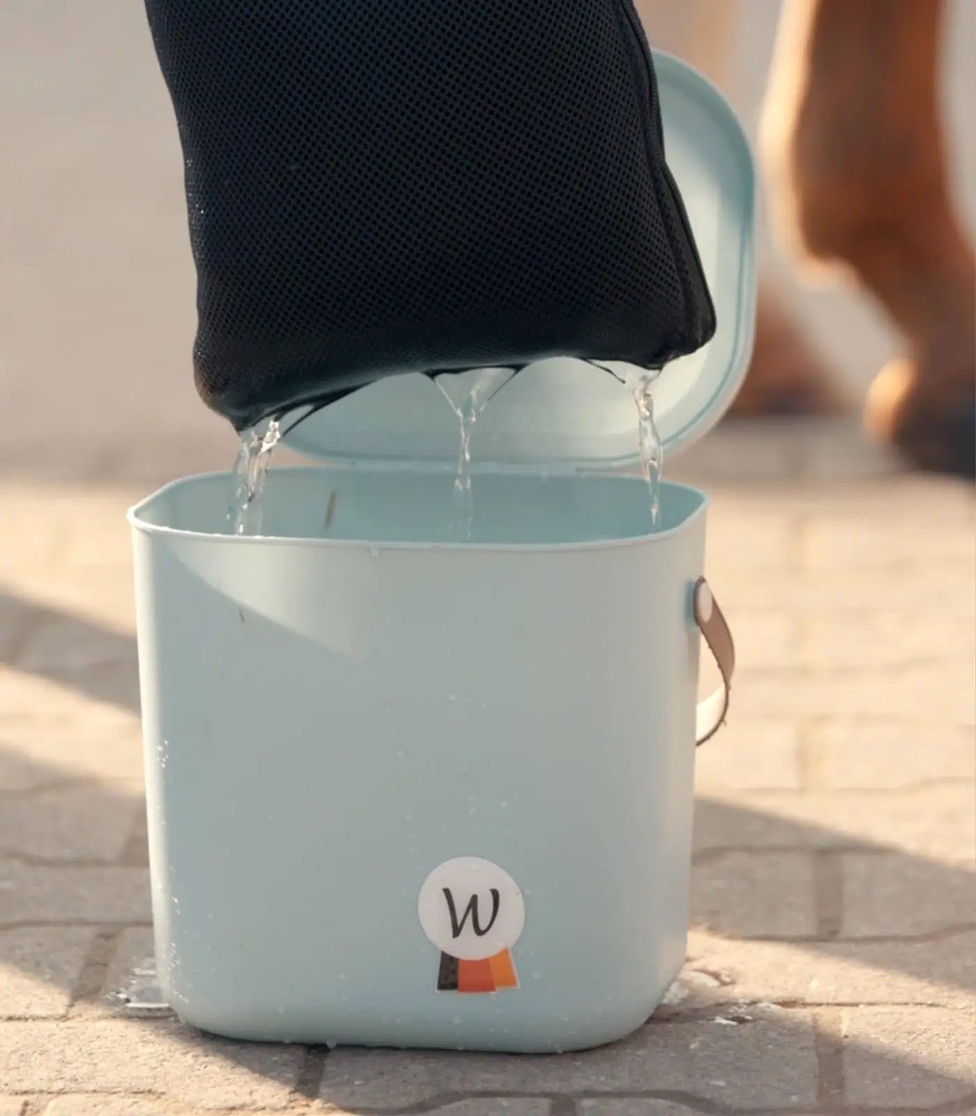 Waldhausen Health + Care Ice-Layer Hűtő takaró, éjkék, alkalmazási példa