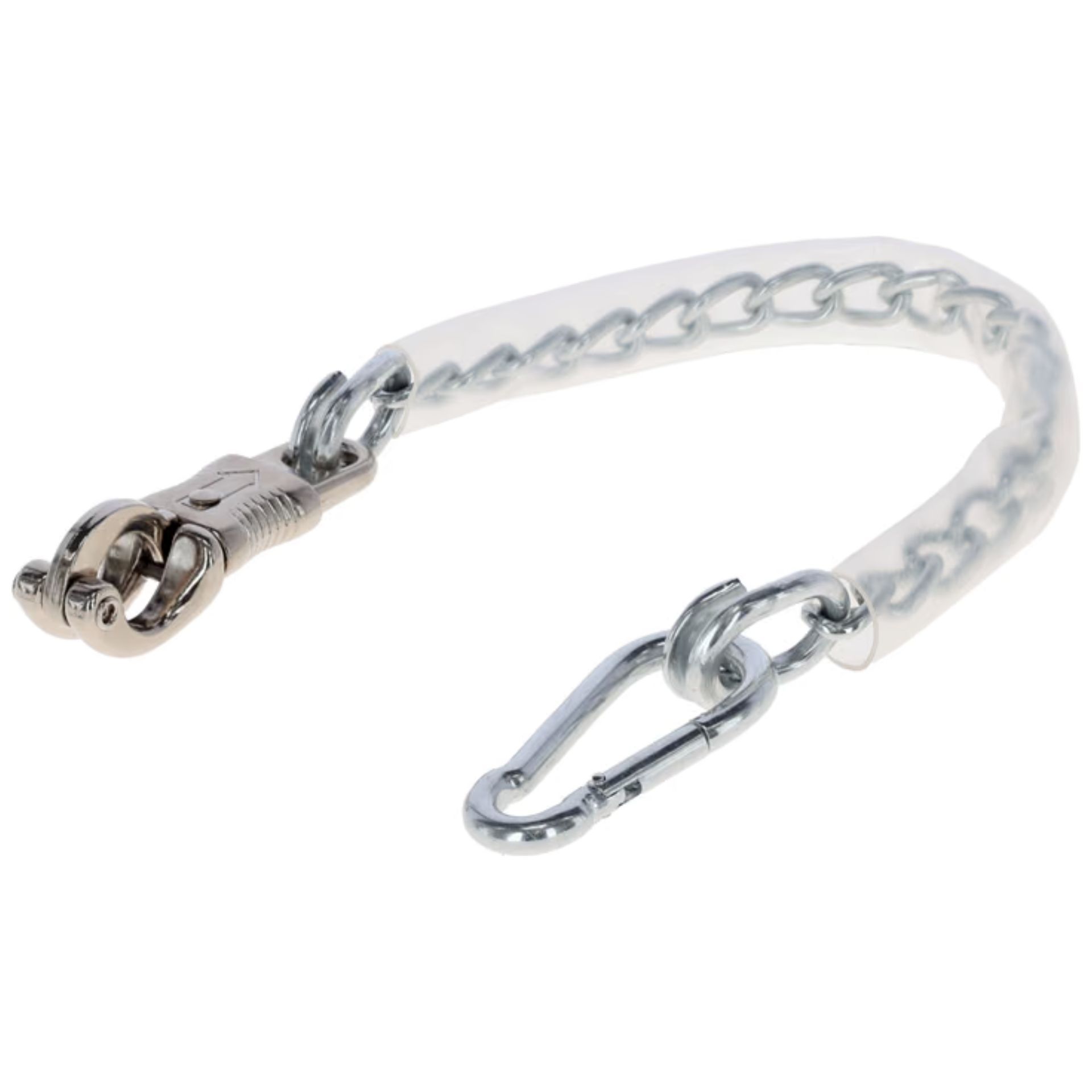 Kerbl Chaîne d'attache avec mousqueton anti-panique et mousqueton, 50 cm