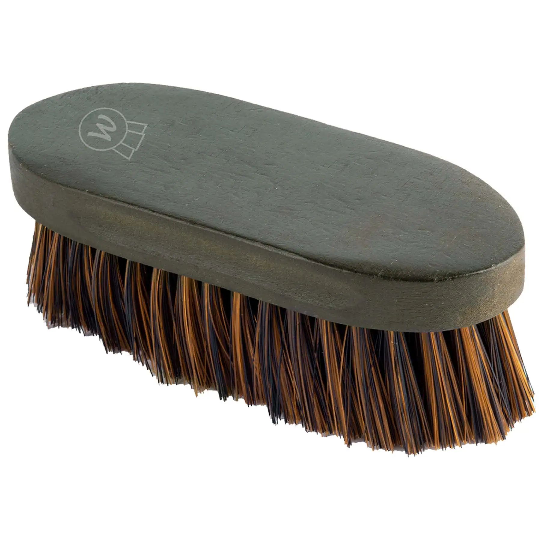 Waldhausen HardWood Langhaarbürste 18 cm, Naturholz-Rücken mit Lederschlaufe