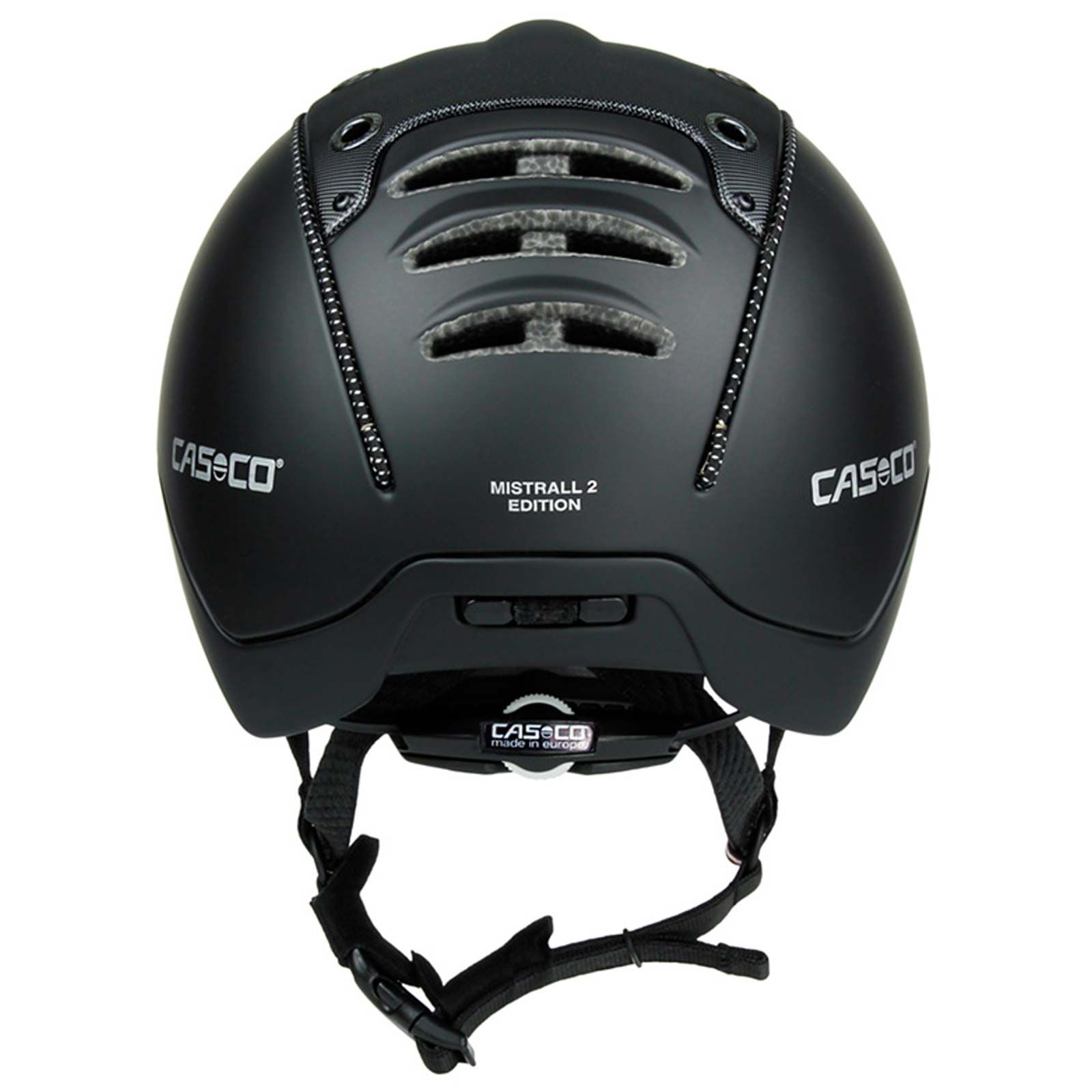 Casco MISTRALL 2 Edition Riding Helmet with Diskfit Vario System, rear view