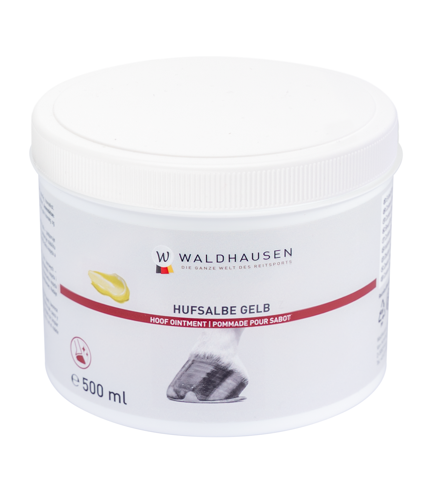 Waldhausen Graisse pour Sabots 500 ml, Soin à l'Huile de Laurier
