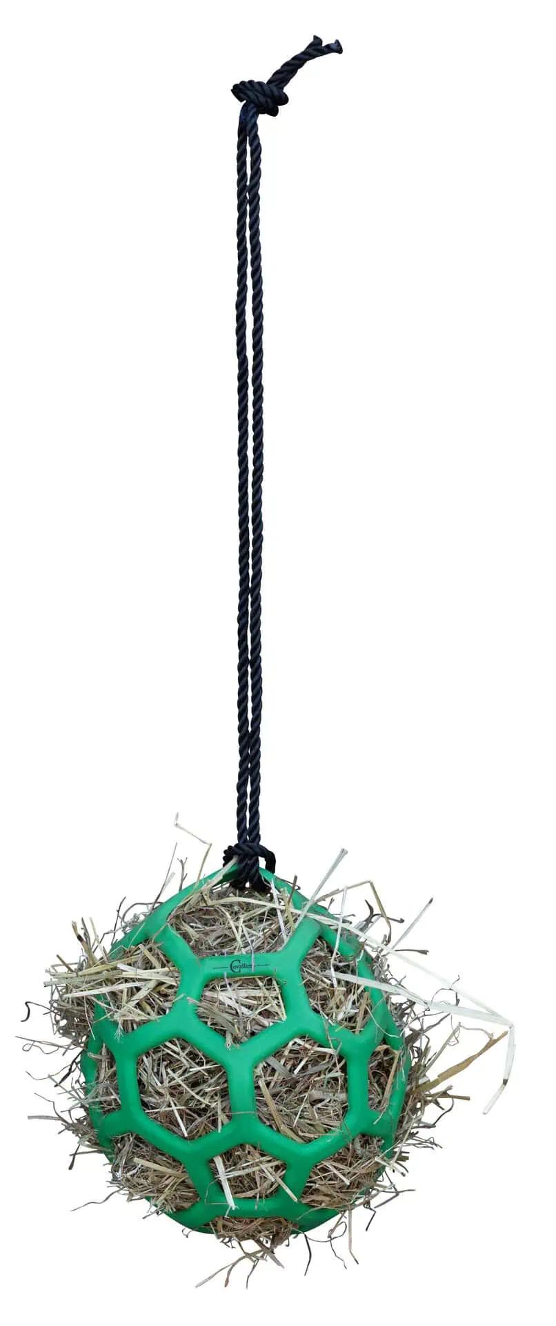 Covalliero Boule de Foin Flex petite, Ø 22 cm, avec corde, anti-ennui, variante de couleur