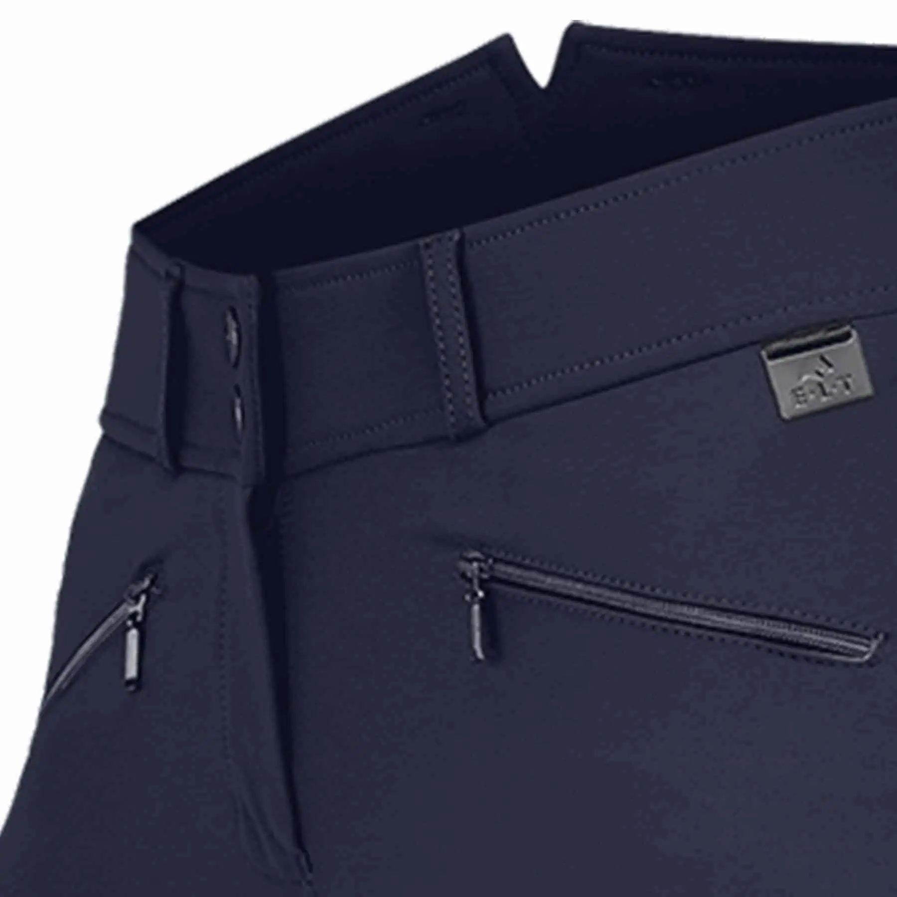 ELT Reithose Hella High Waist Silikon, Vollbesatz Damen & Kinder, nachtblau, 34