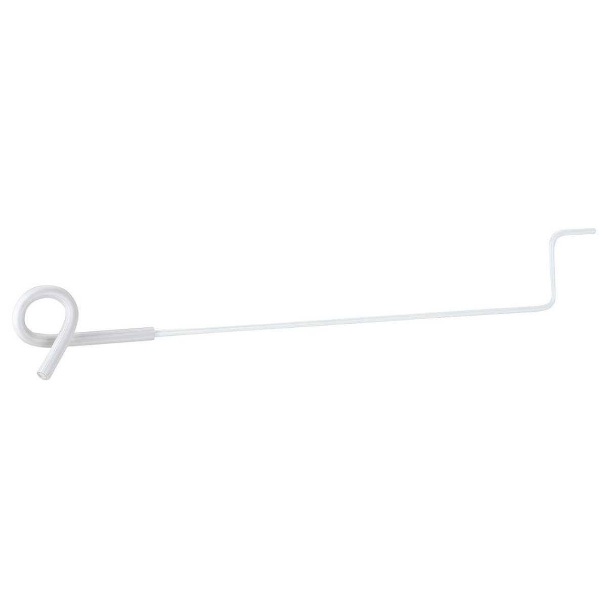 Offset pigtail insulator white 40 cm support