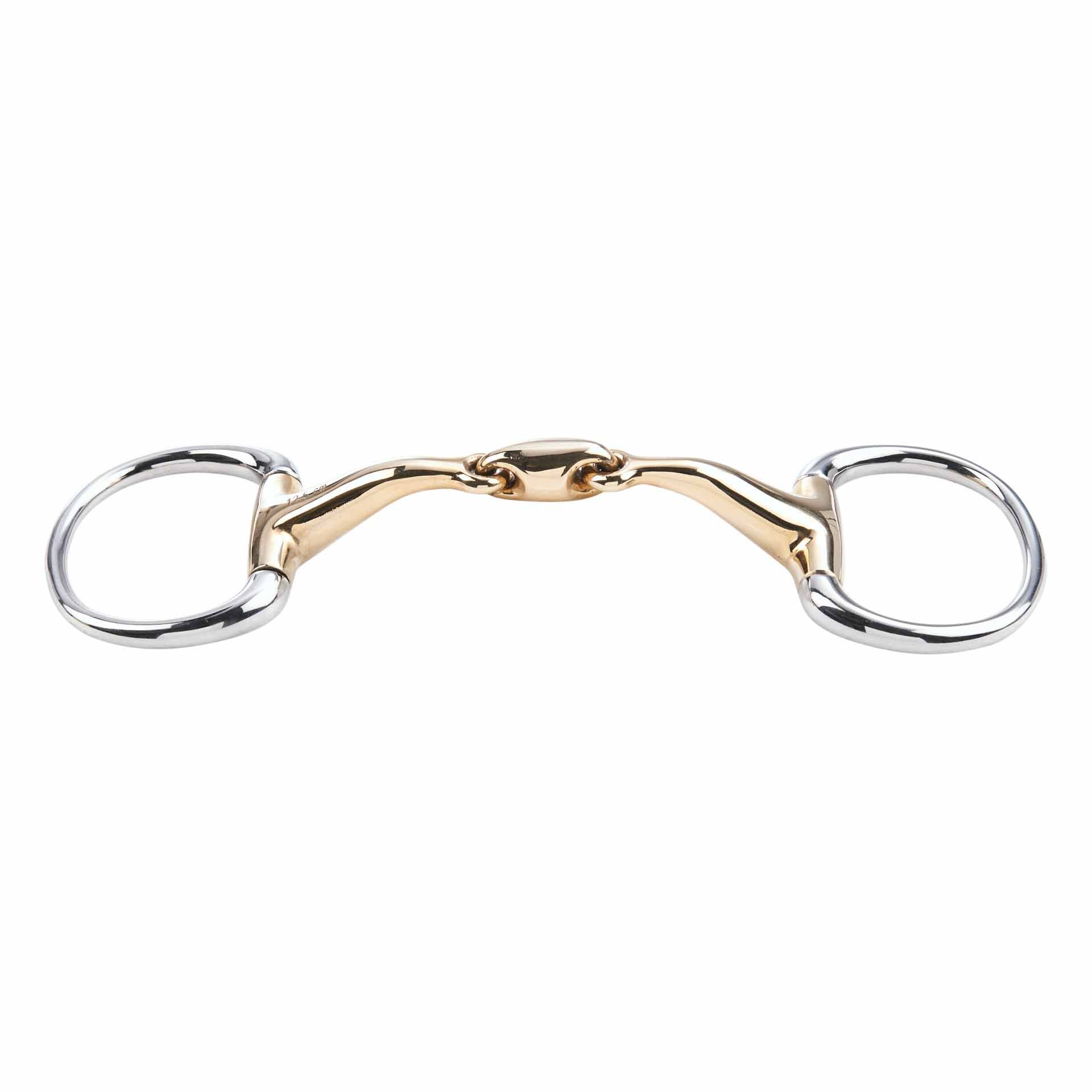 BUSSE Zăbală cu Cap de Măslină KAUGAN-SHAPED 16 mm, Dublu Articulată, produs în vrac