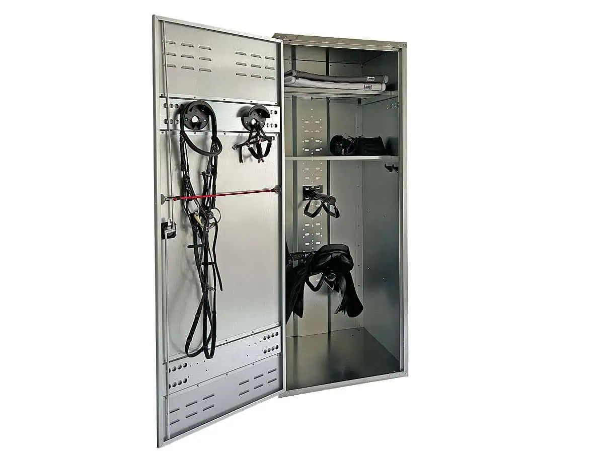 Growi Sattelschrank Englisch 190x75x75 cm Zylinderschloss 3-fach-Verriegelung