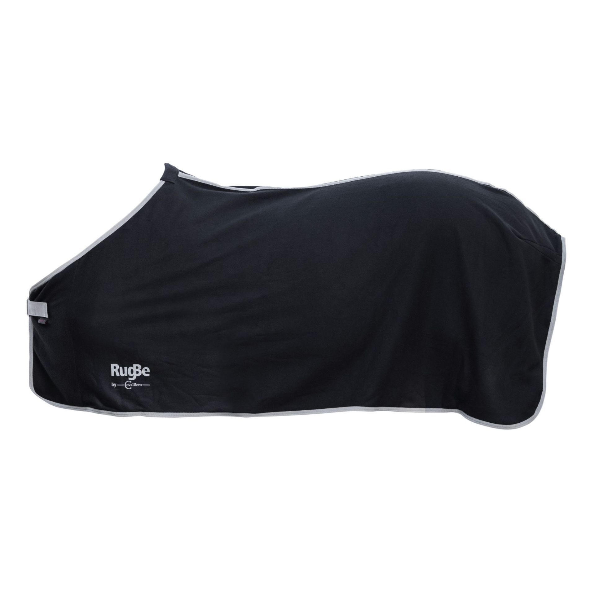 Covalliero pătură cai din fleece RugBe ECONOMIC negru 125