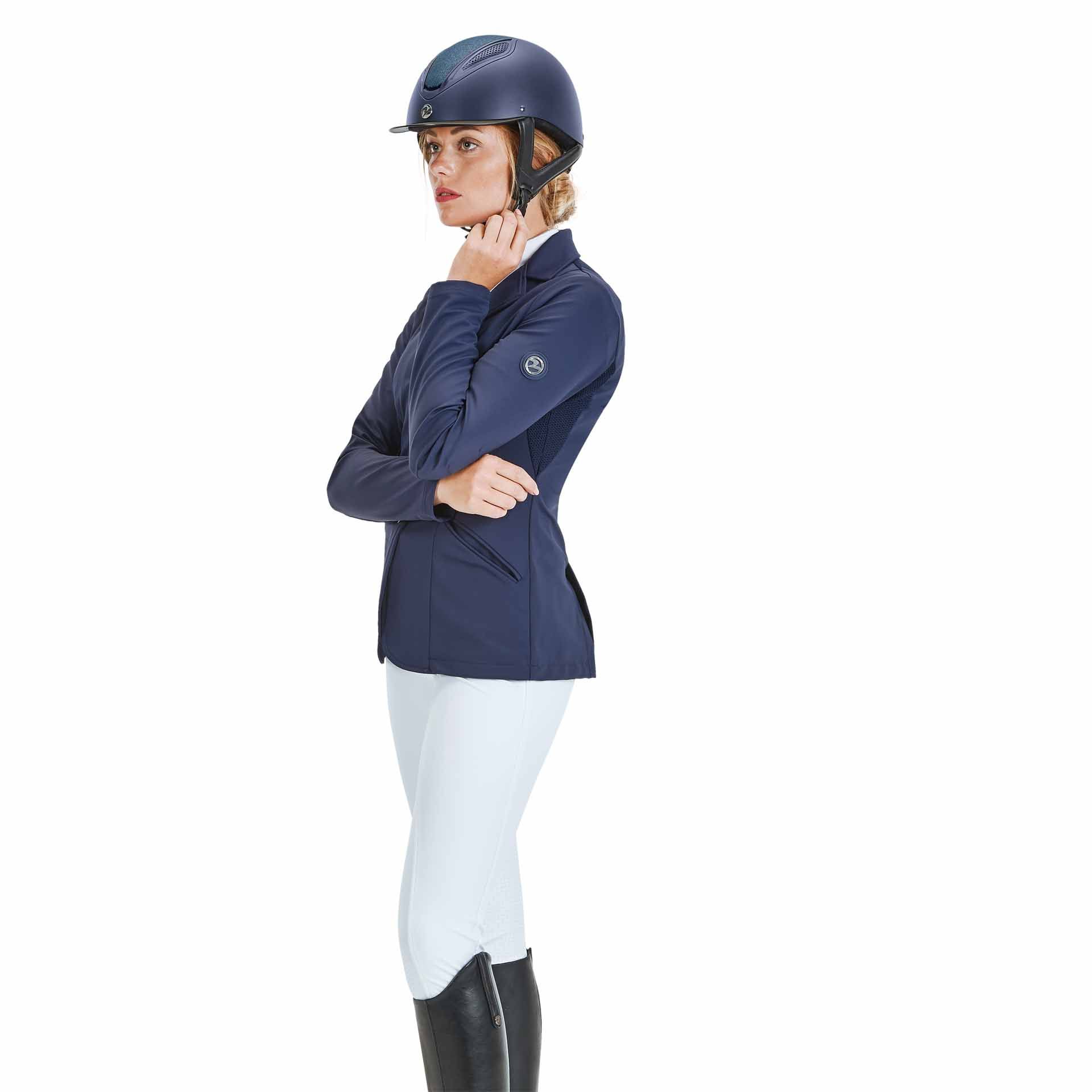 Veste de concours BUSSE FLORENZ, légère avec inserts mesh, navy 36