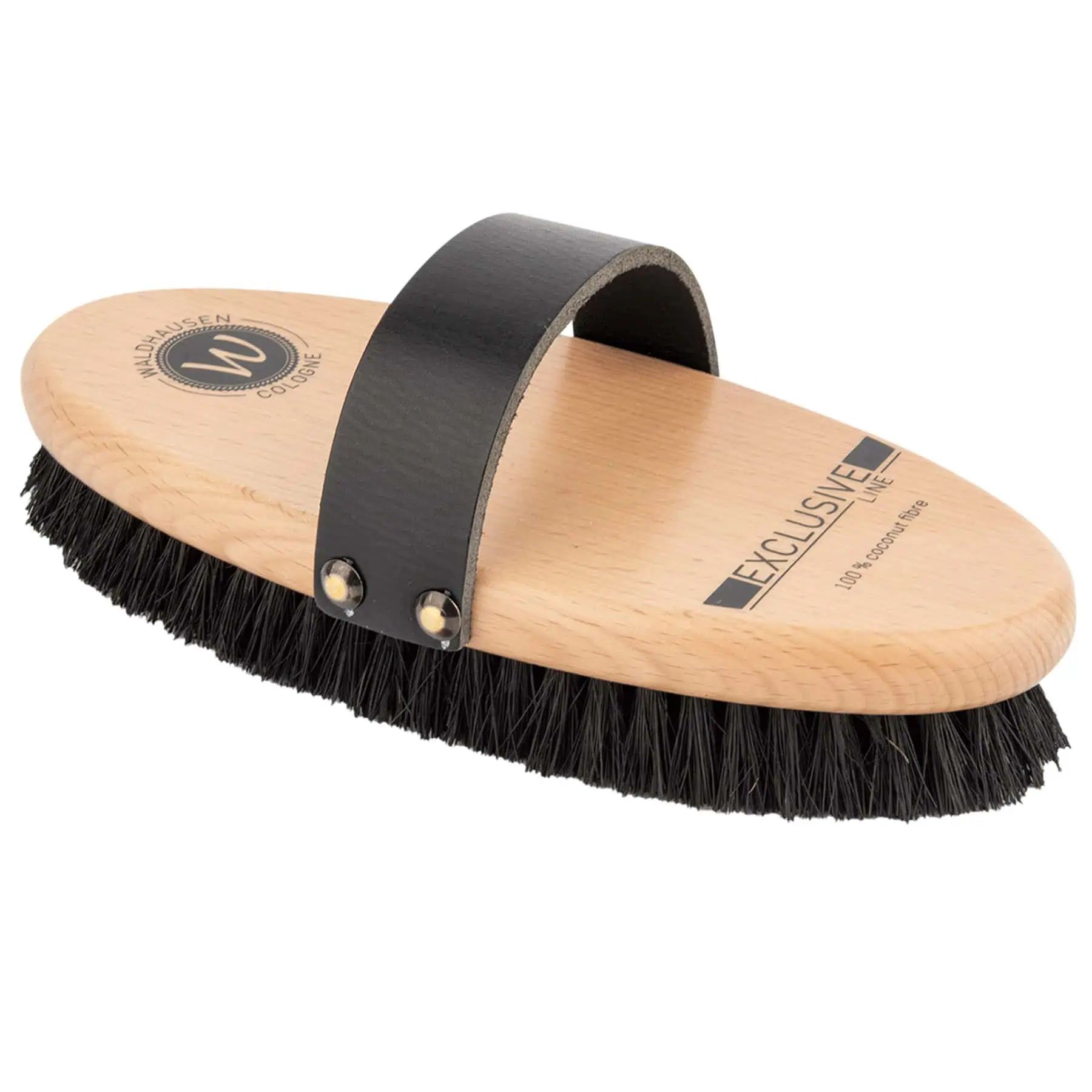 Waldhausen Perie pentru Cai Exclusive Line, 100% Fibre de Nucă de Cocos, 21 cm