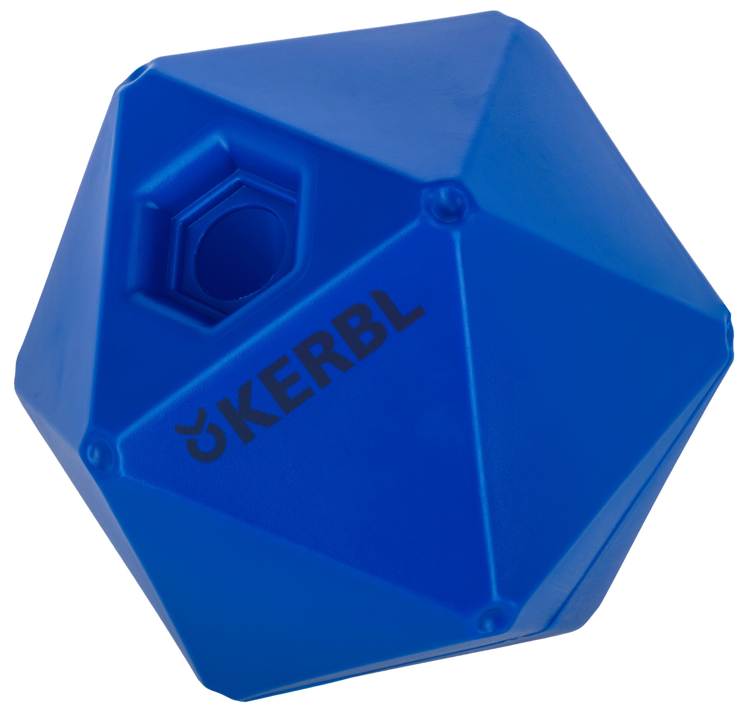 blau, Behälter, Würfel, Kunststoff, KERBBL