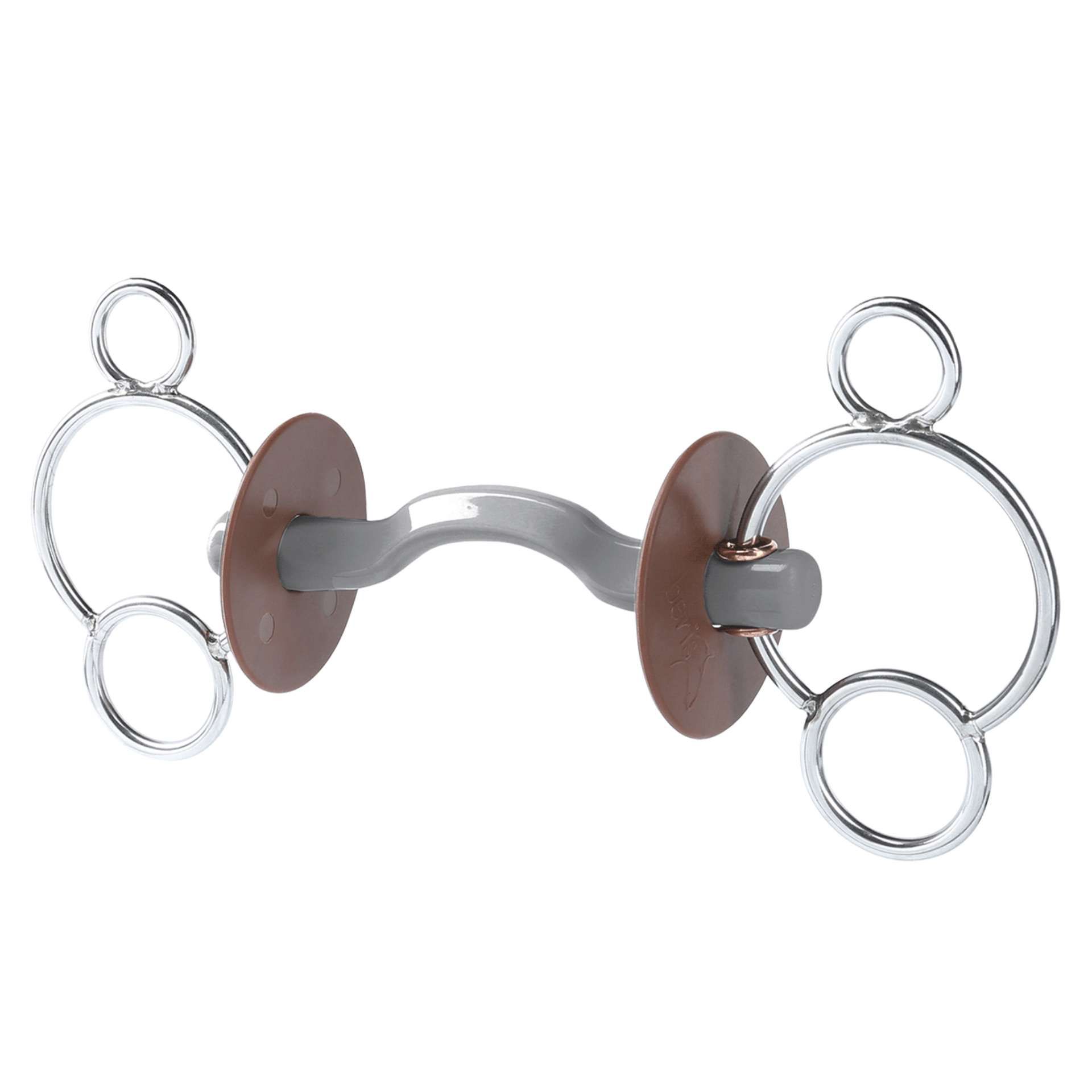 beris 3-Ring Bit with KONNEX Tongue Port, Horse Bit