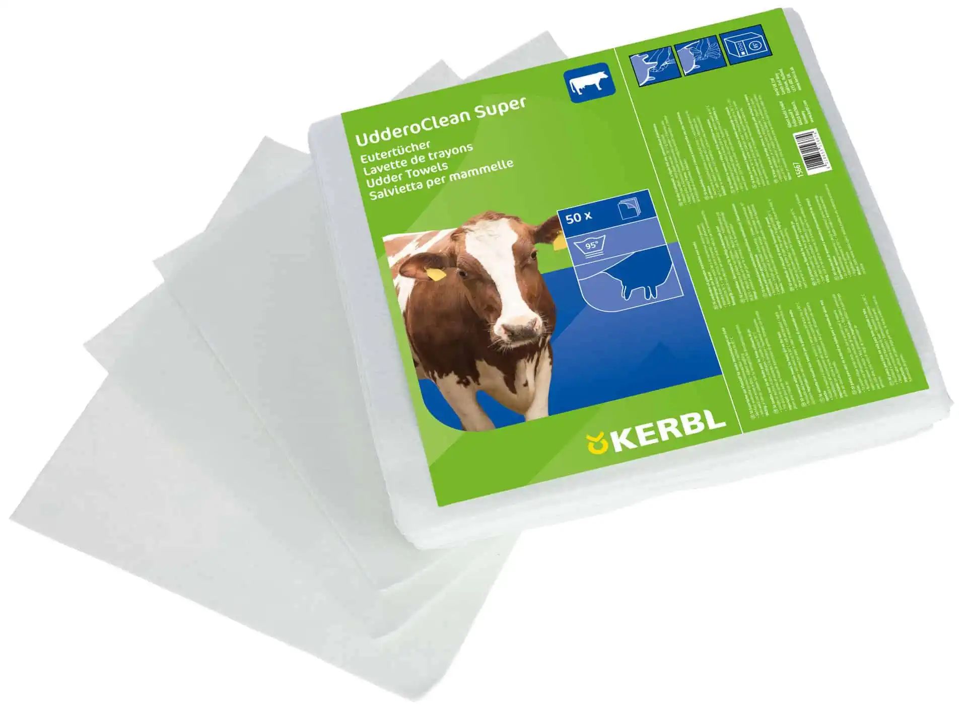 Uddero Clean Återanvändbar juverrengöringsduk 27 x 29 cm (50 st)