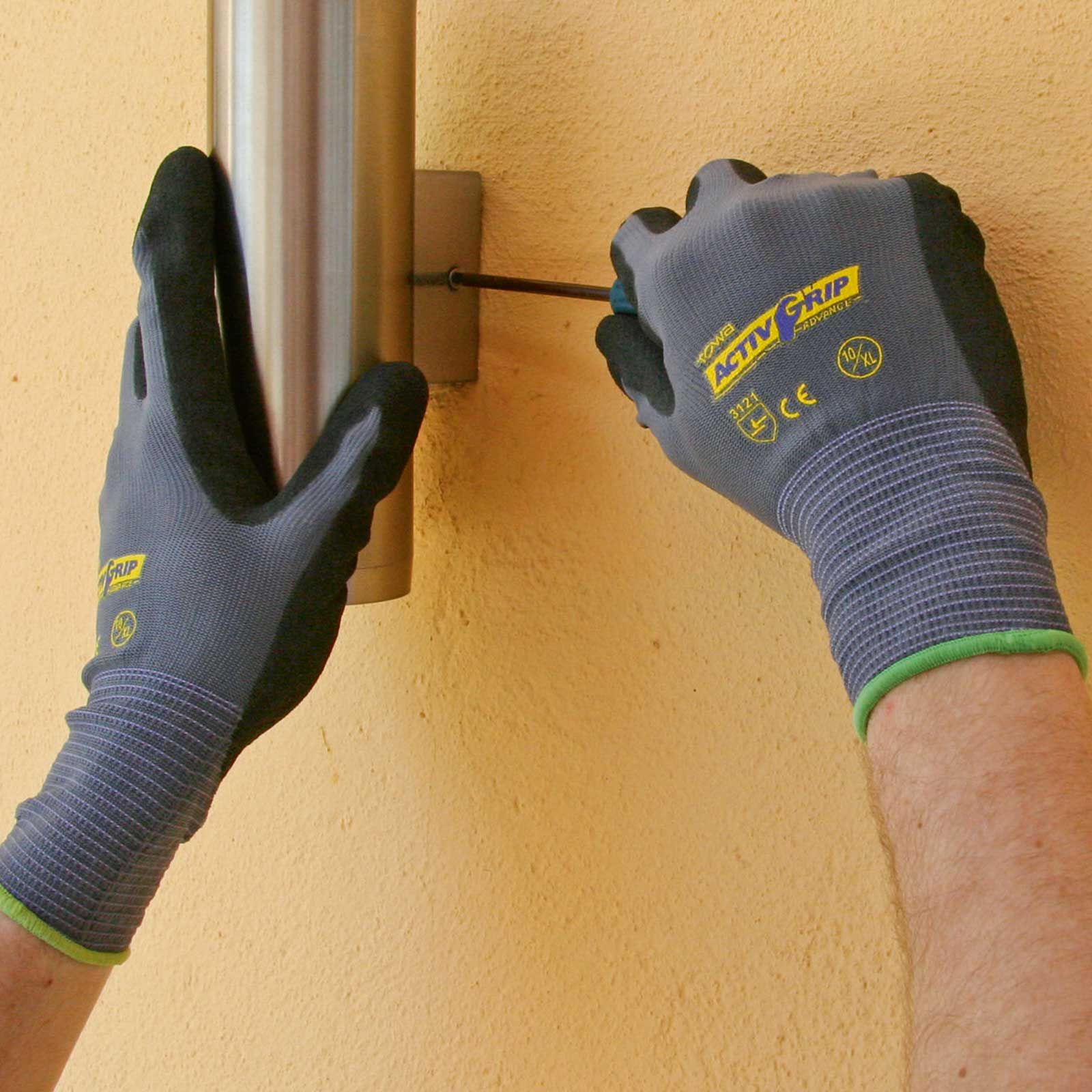 Keron Gant en tricot fin Activ Grip Advance, revêtement nitrile, taille 7