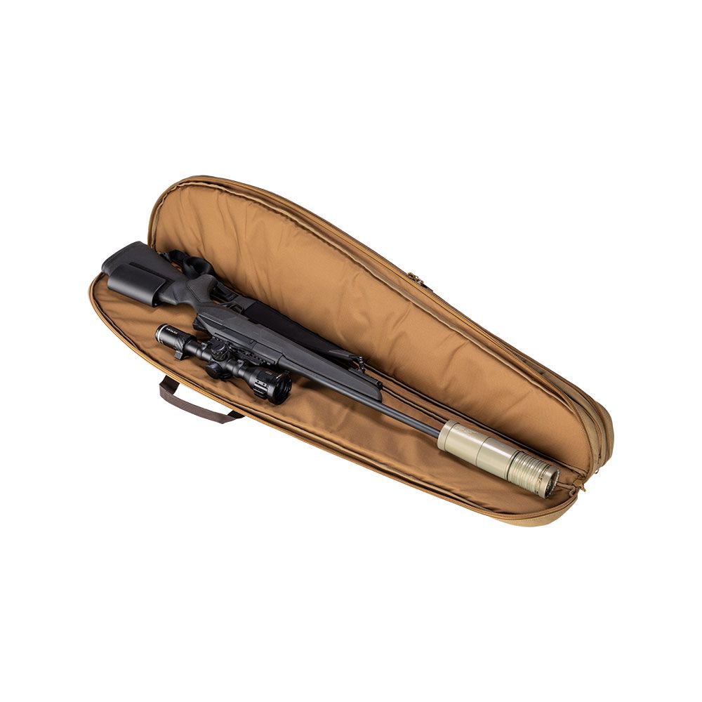Eurohunt double gun slip 2 in 1 for two long guns, single slip opened with a long gun