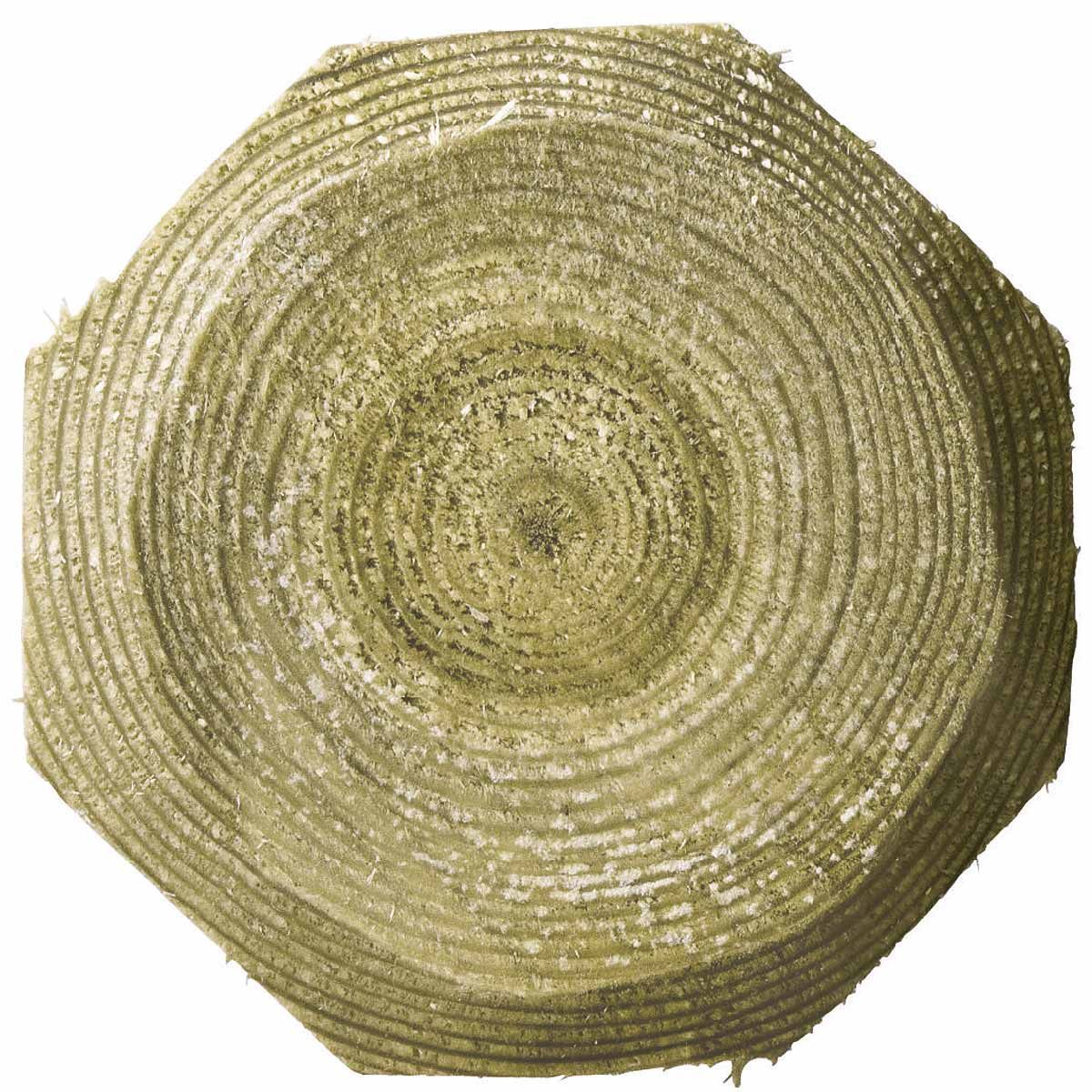Kerbl Holzpfahl Octo Wood Zaunpfosten Ø 60 mm, Kiefer