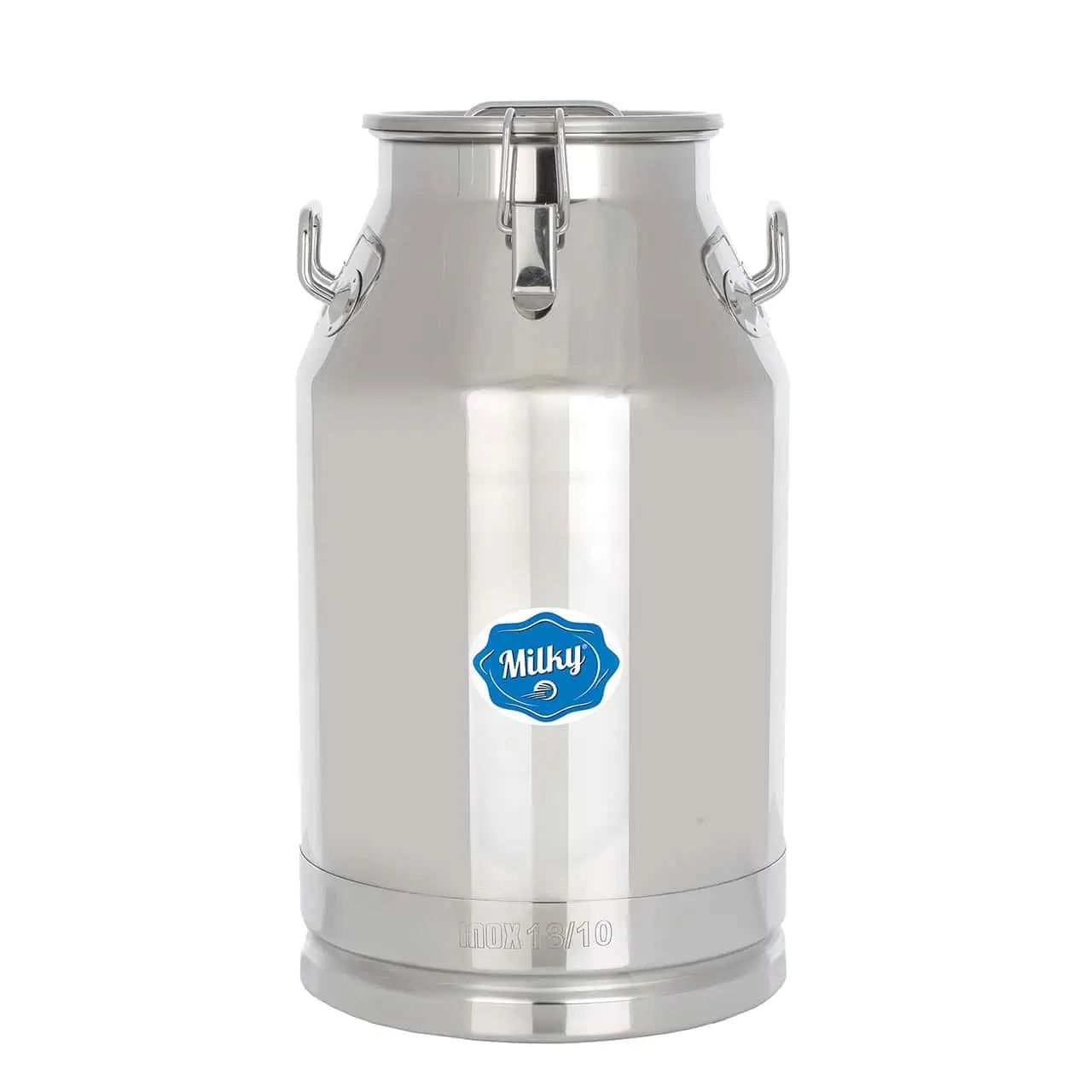 Pot à Lait en Inox Milky avec Couvercle, Vente Directe, 40 L