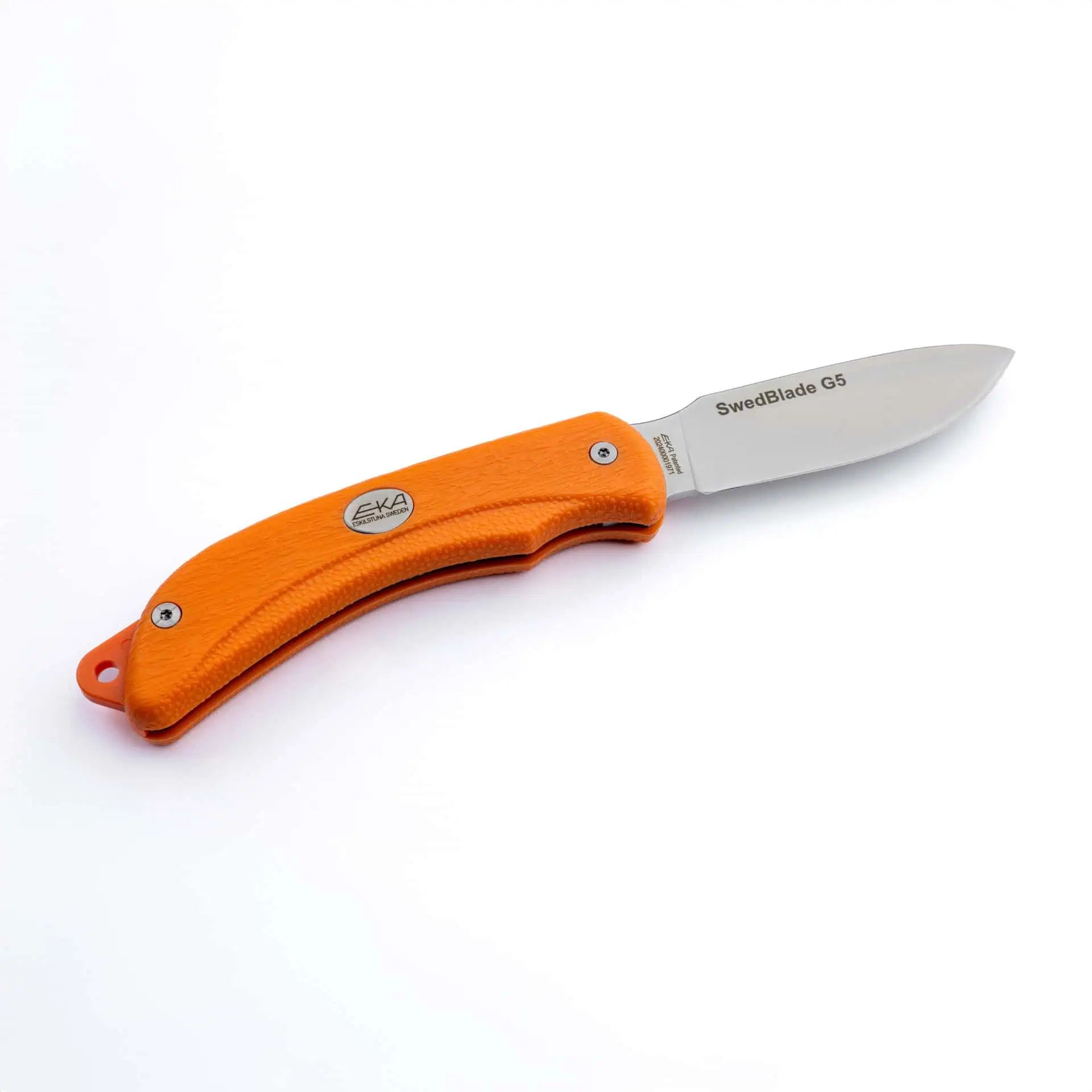 Couteau EKA SwedBlade G5 - Couteau de chasse à lame interchangeable, vue de côté