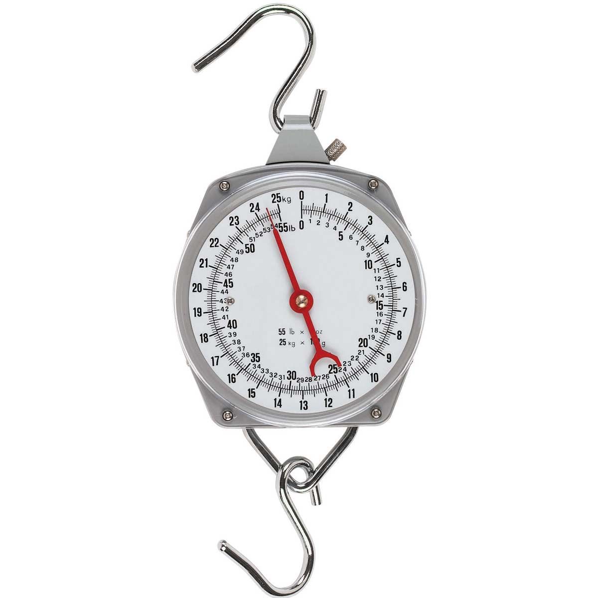 Kerbl Zeigerschnellwaage Premium zur schnellen Gewichtsbestimmung, 25 kg