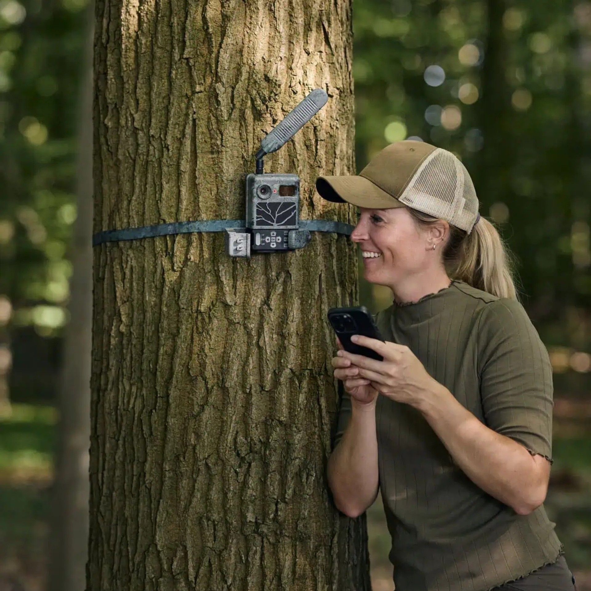 ZEISS Secacam 3 Viltkamera med LTE, app-styrning och IR-blixt, i användning