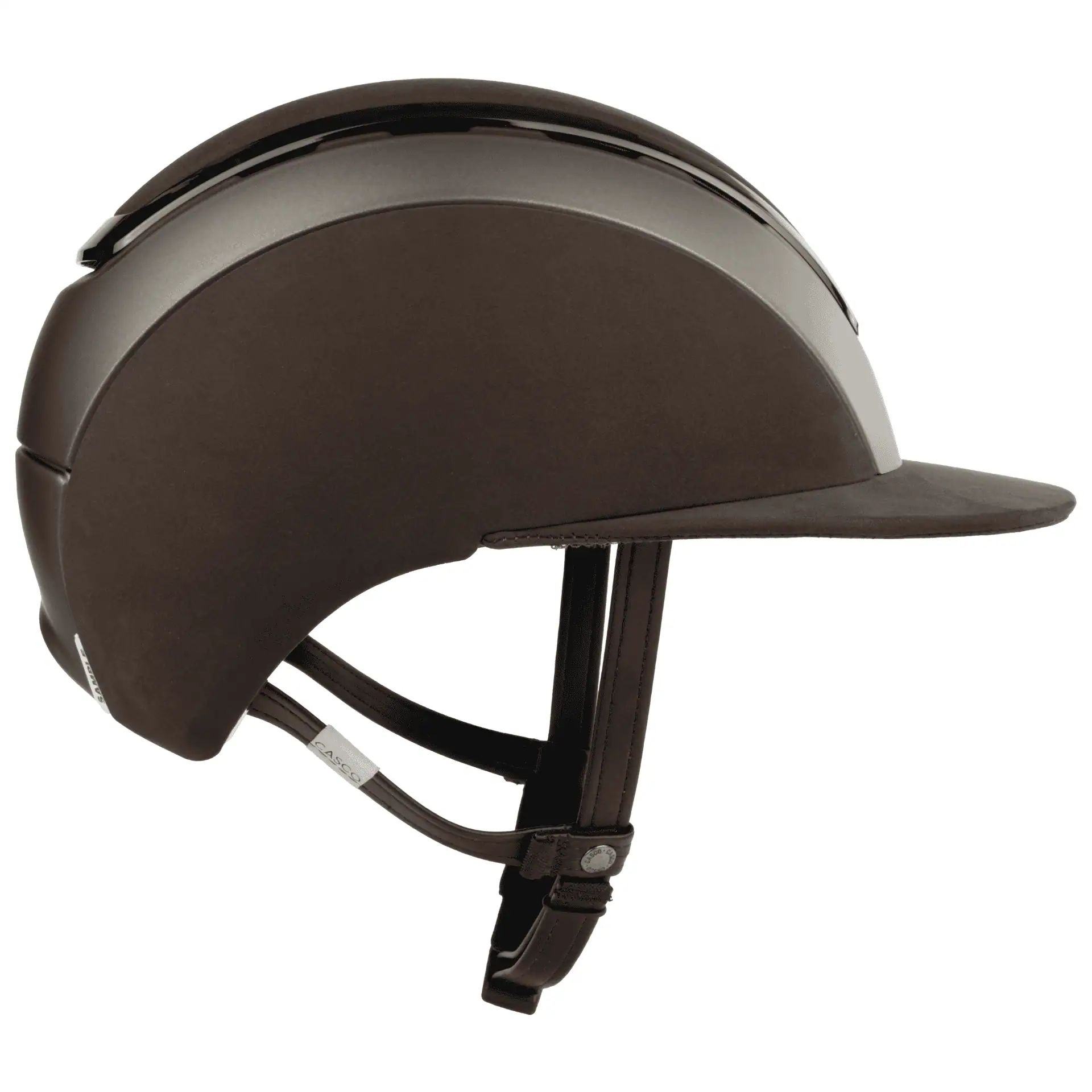 Casco Reithelm Elite Iconic, stilvoller Schutz mit Swarovski, Seitenansicht