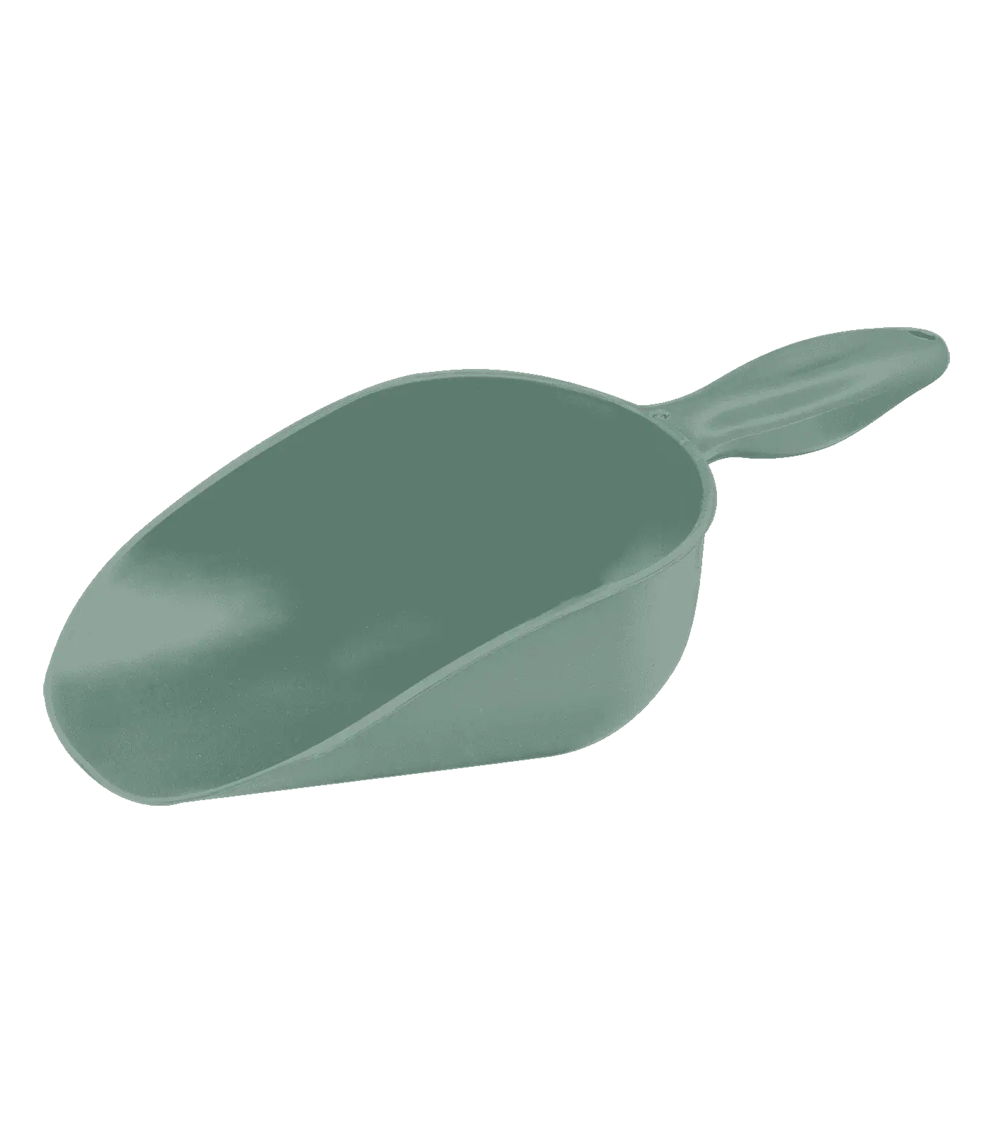 Waldhausen Foderskopa 0,5 L, livsmedelsgodkänd plast, ergonomiskt handtag, sidovy