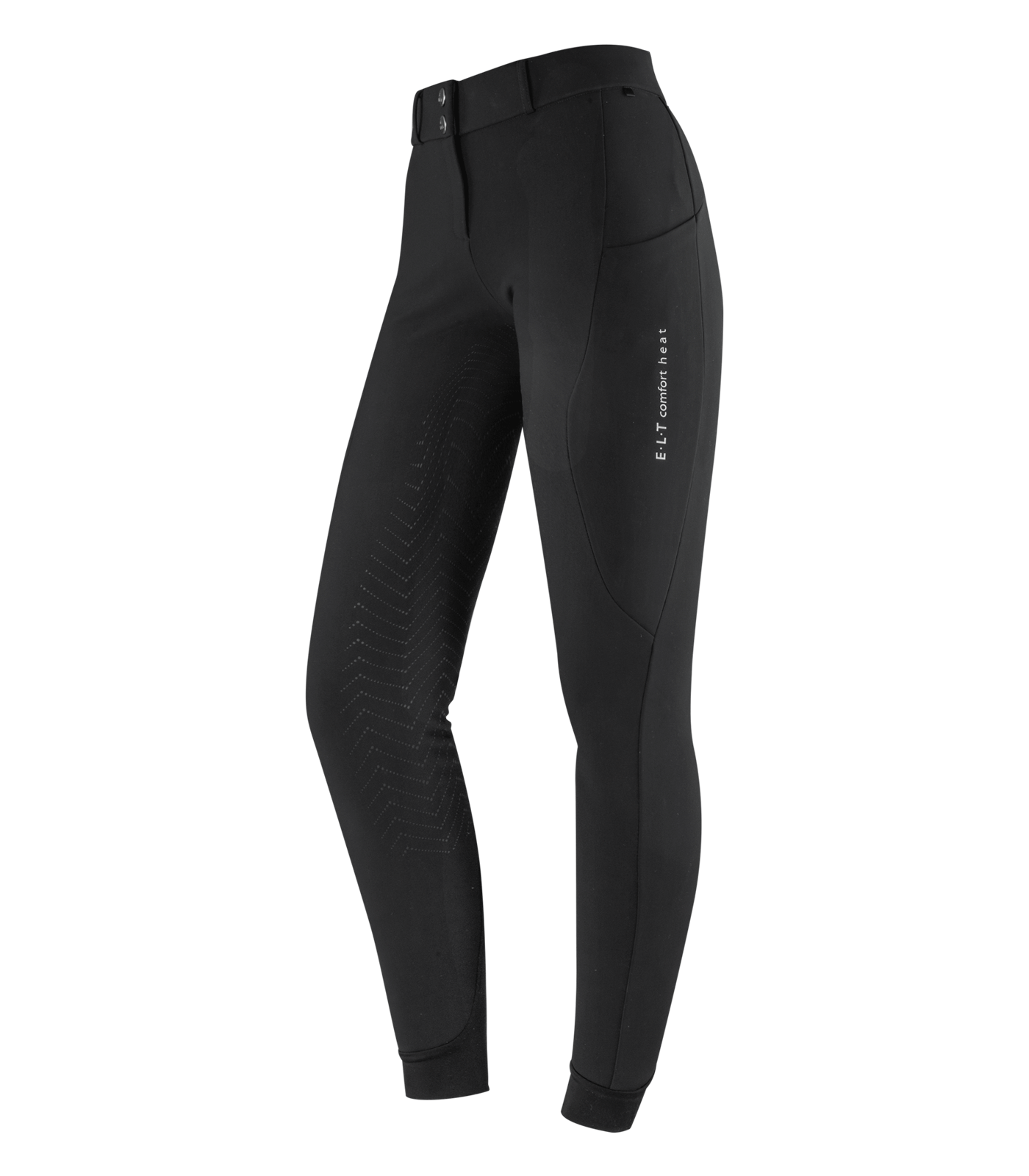 ELT Pantaloni da equitazione riscaldanti Comfort Heat, neri