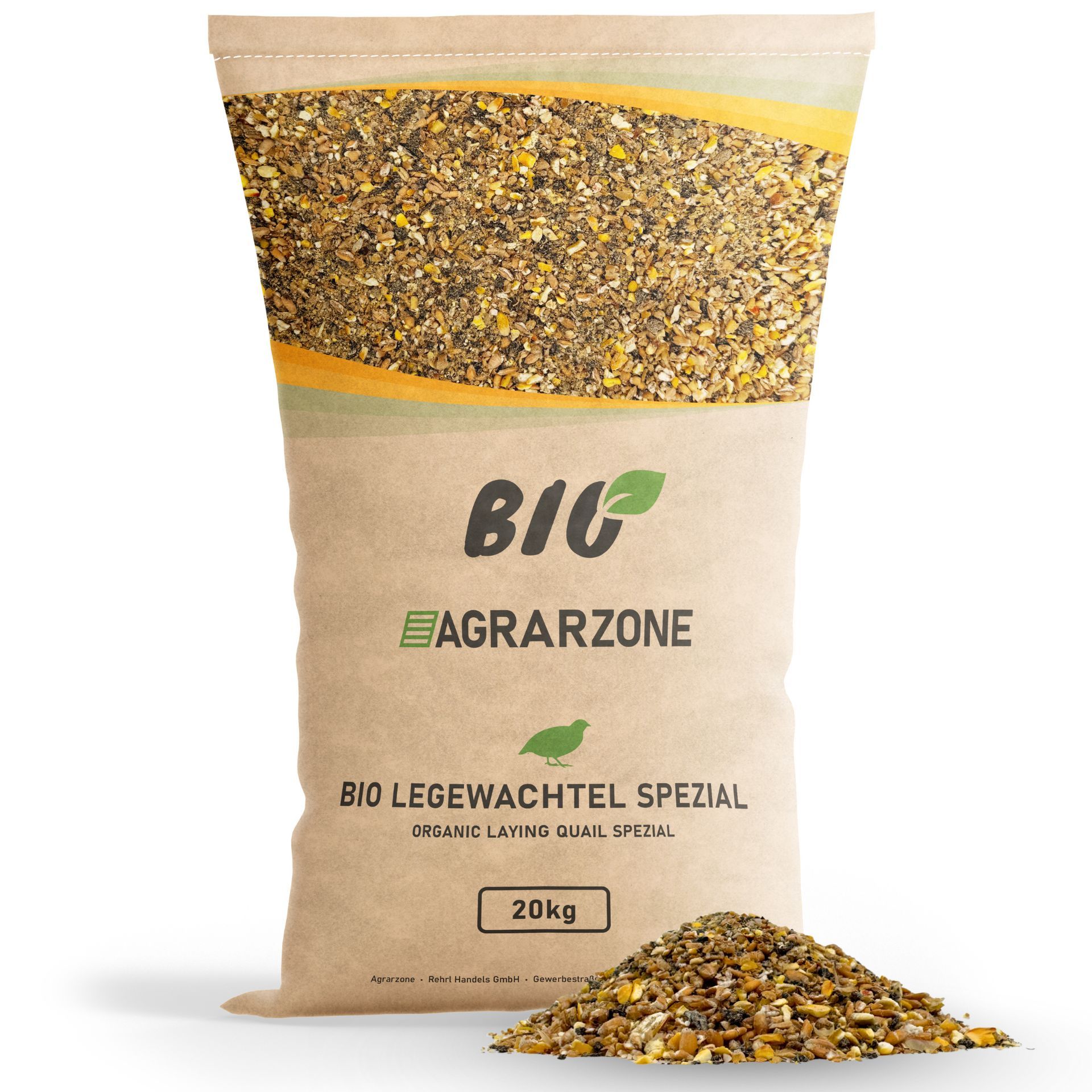 Agrarzone Bio Legehennenfutter Wachtel Spezial 20 kg