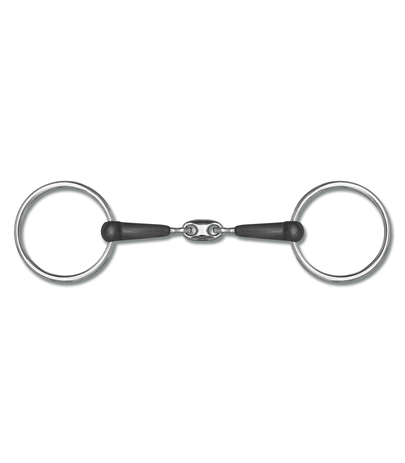 Waldhausen Gumi karikás zabla duplán tört, V:15 mm, Sz:10,5 cm, K:6 cm