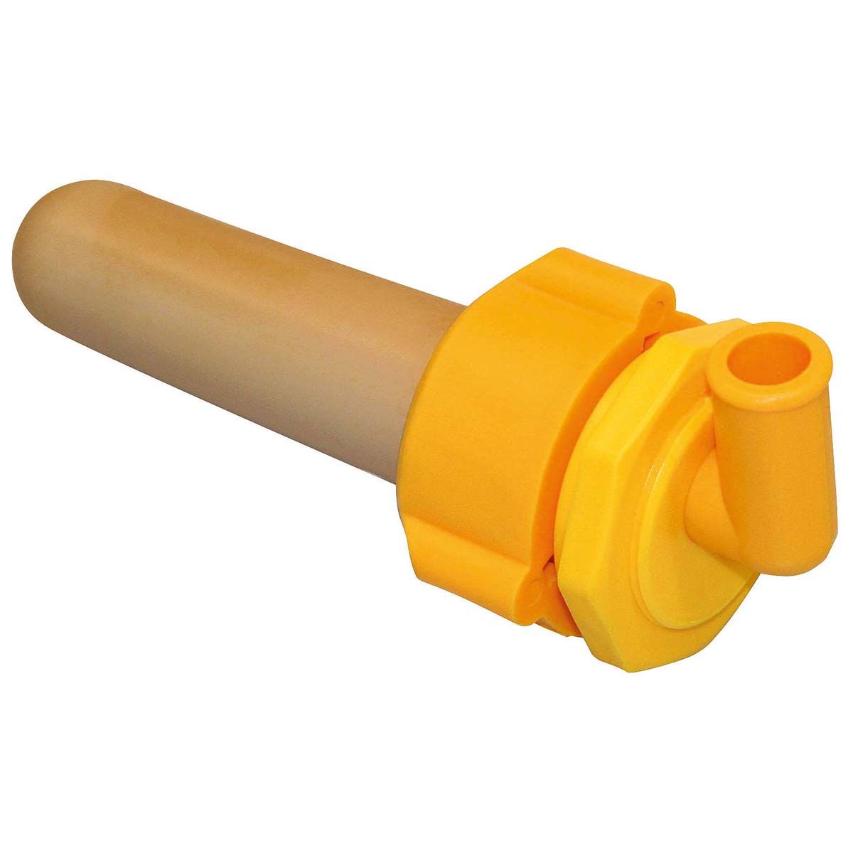 Kerbl Tränkeeimer mit Hygieneventil und Sauger, 8 Liter, Detailansicht, Ventil