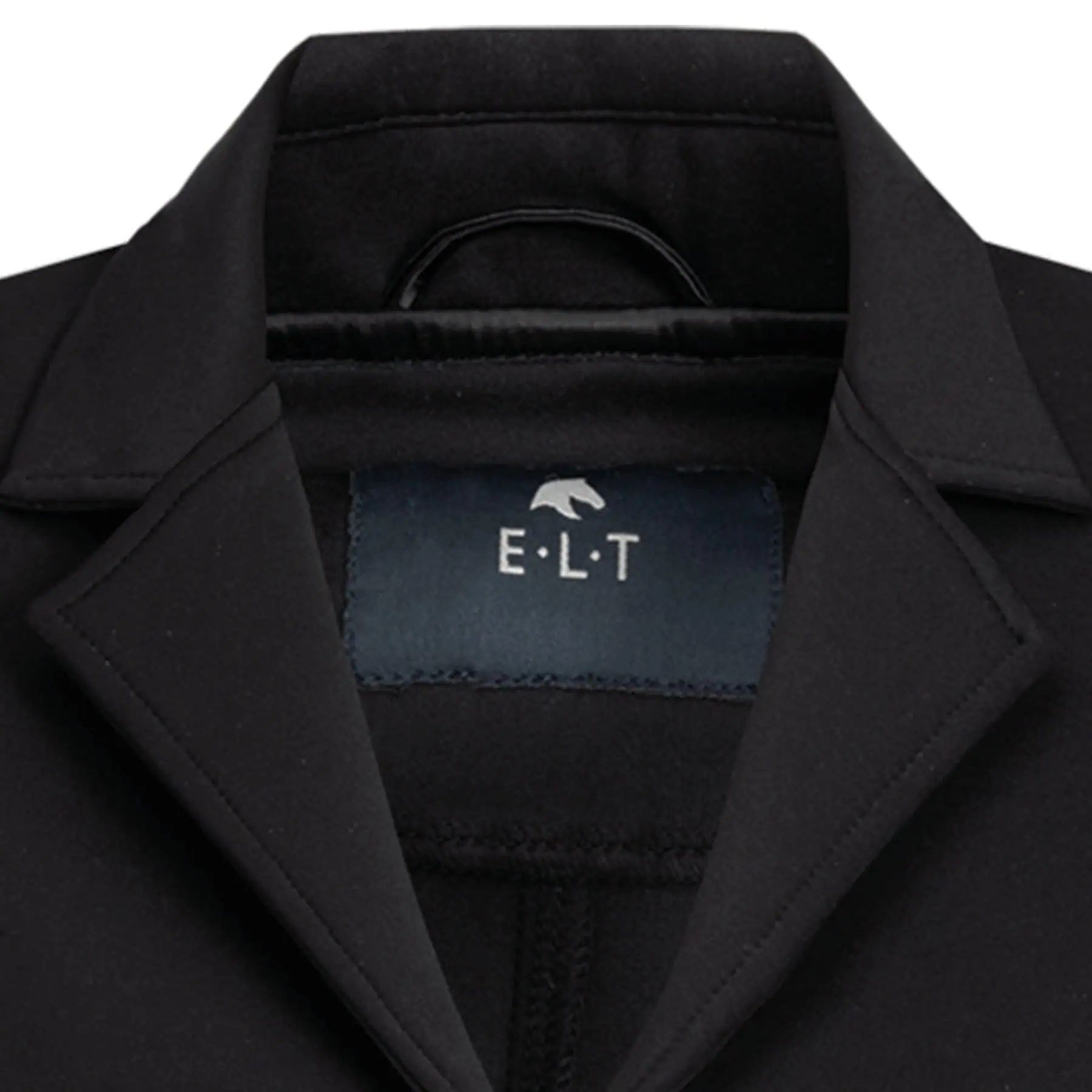 ELT Veste de compétition Lina pour femmes, coupe cintrée avec strass, Noir, M