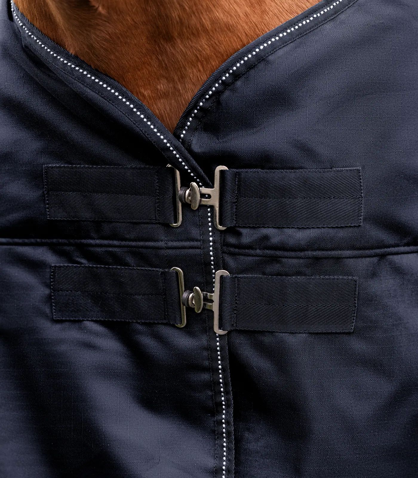 Couverture d'extérieur Waldhausen Nordic Light, imperméable 600 deniers, bleu nuit 165 cm