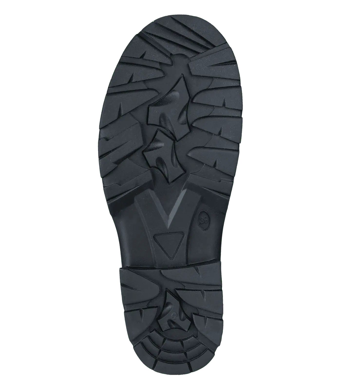 Bottes thermiques Essential ELT, imperméables, doublure polaire, noir, détail, semelle