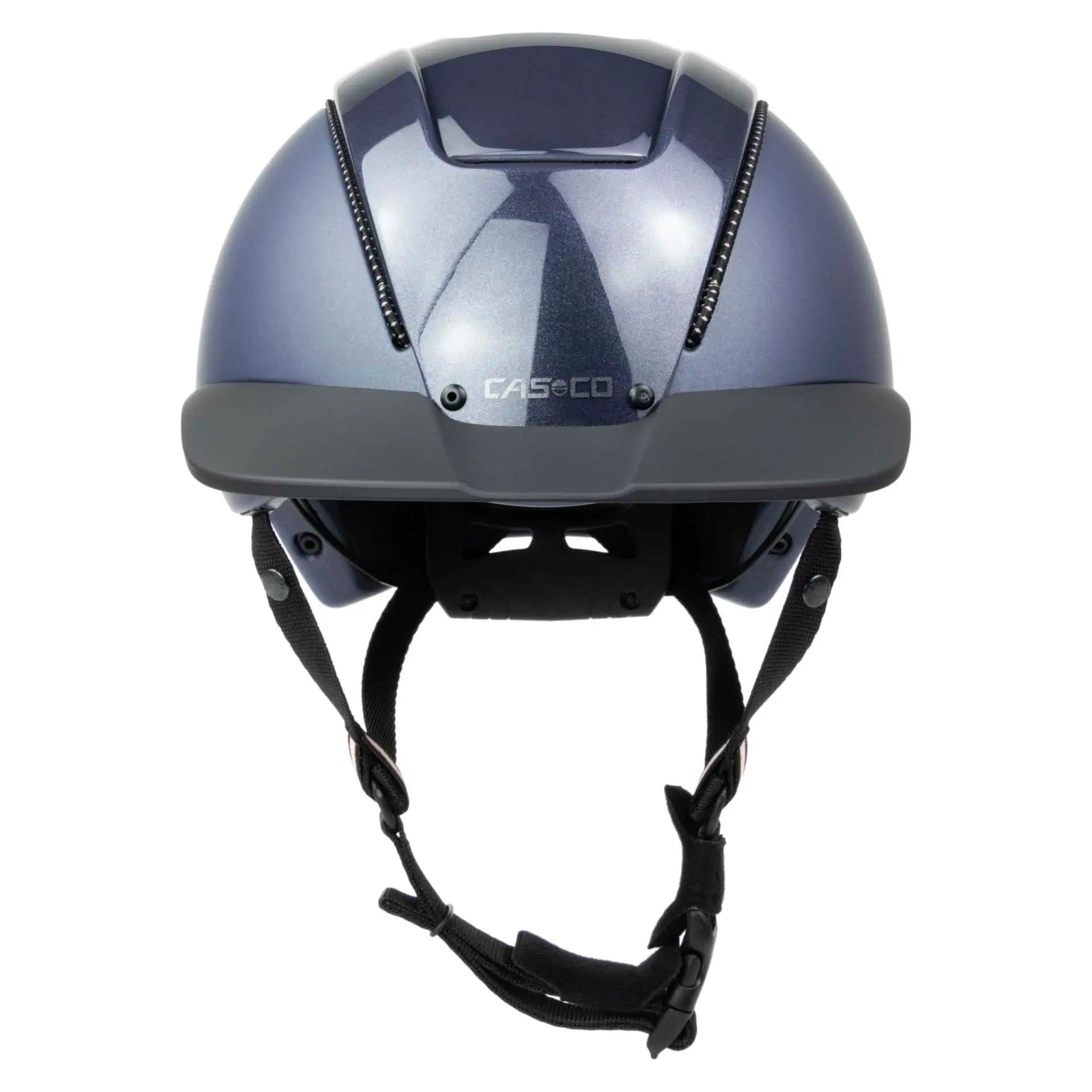 Casco DUELL lovaglósisak, sportos dizájn széles sisakszéllel, elölnézet